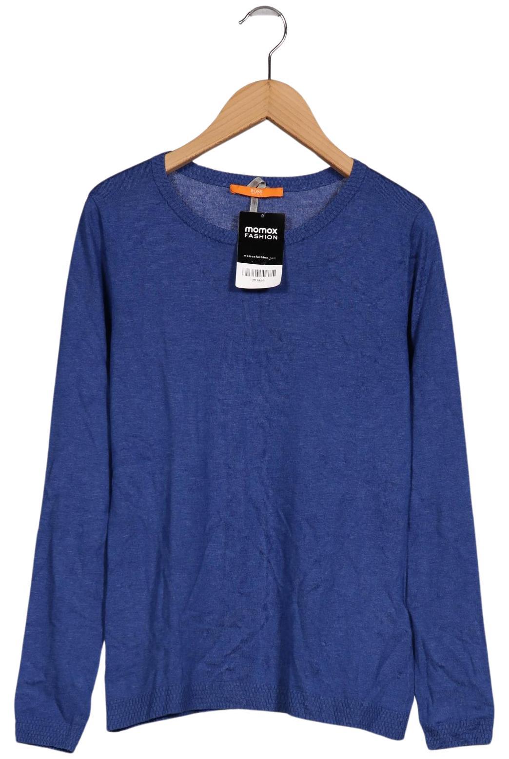 

Boss Orange Damen Pullover, blau, Gr. 36