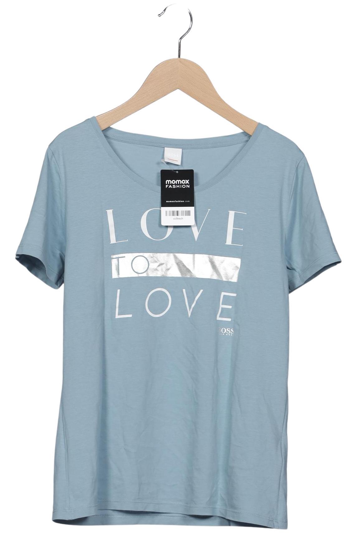 

Boss Orange Damen T-Shirt, hellblau, Gr. 38