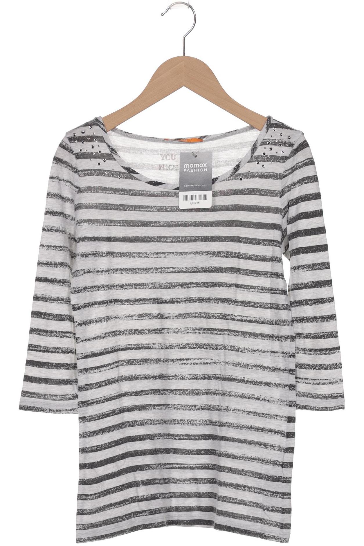

Boss Orange Damen Langarmshirt, grau, Gr. 34