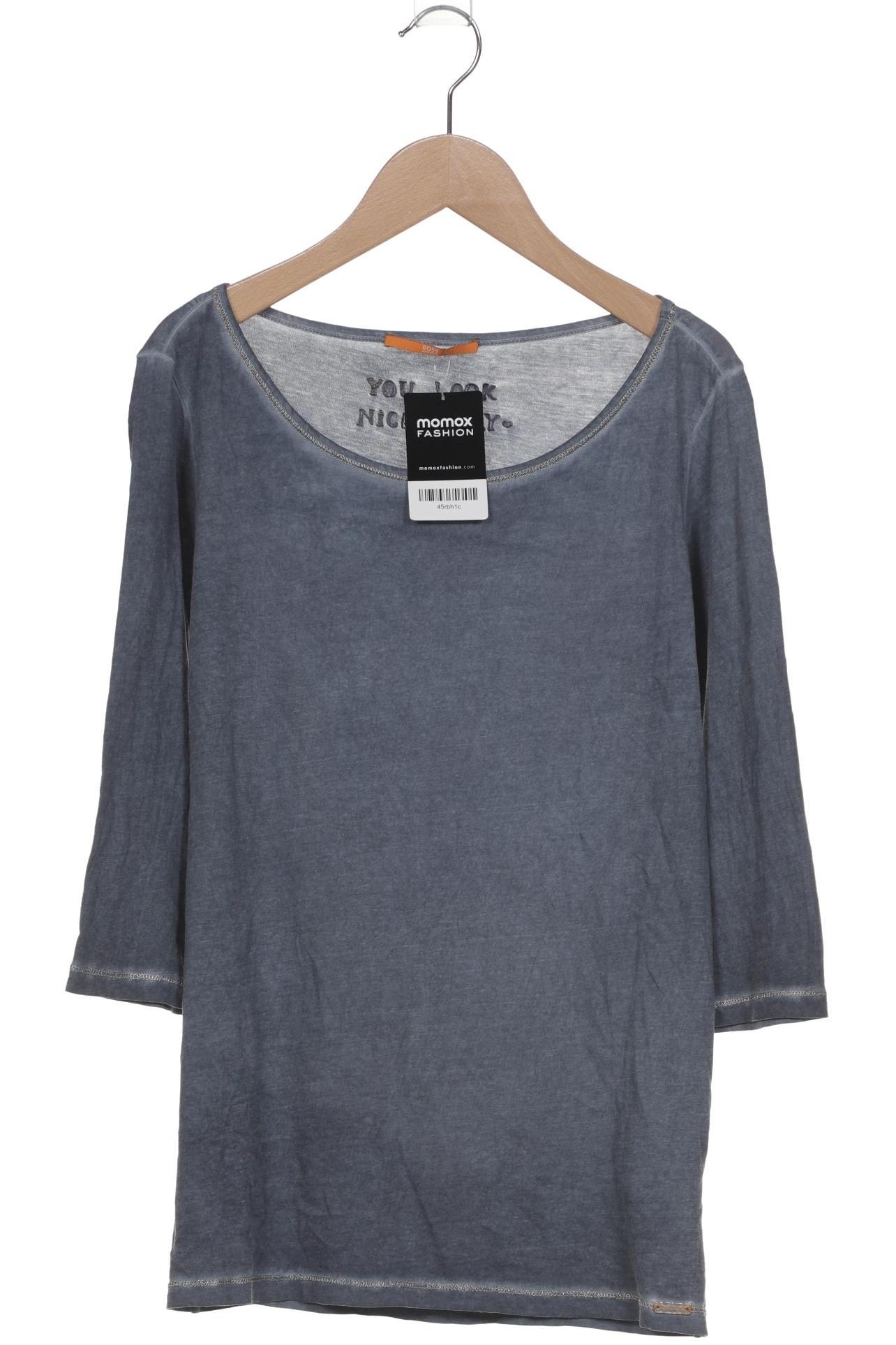 Thumbnail - Boss Orange Damen Langarmshirt, marineblau, Gr. 36