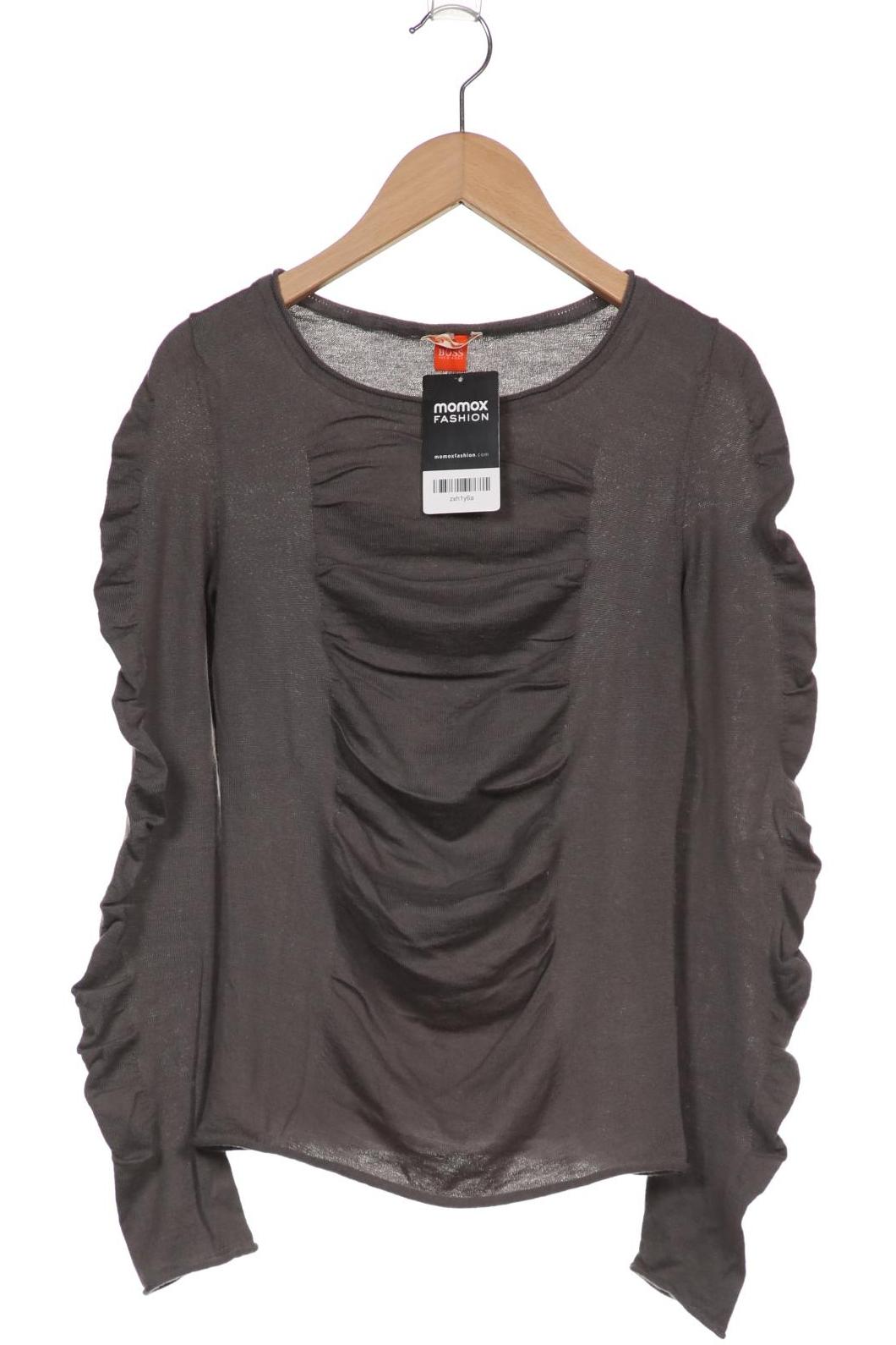 

Boss Orange Damen Langarmshirt, grau