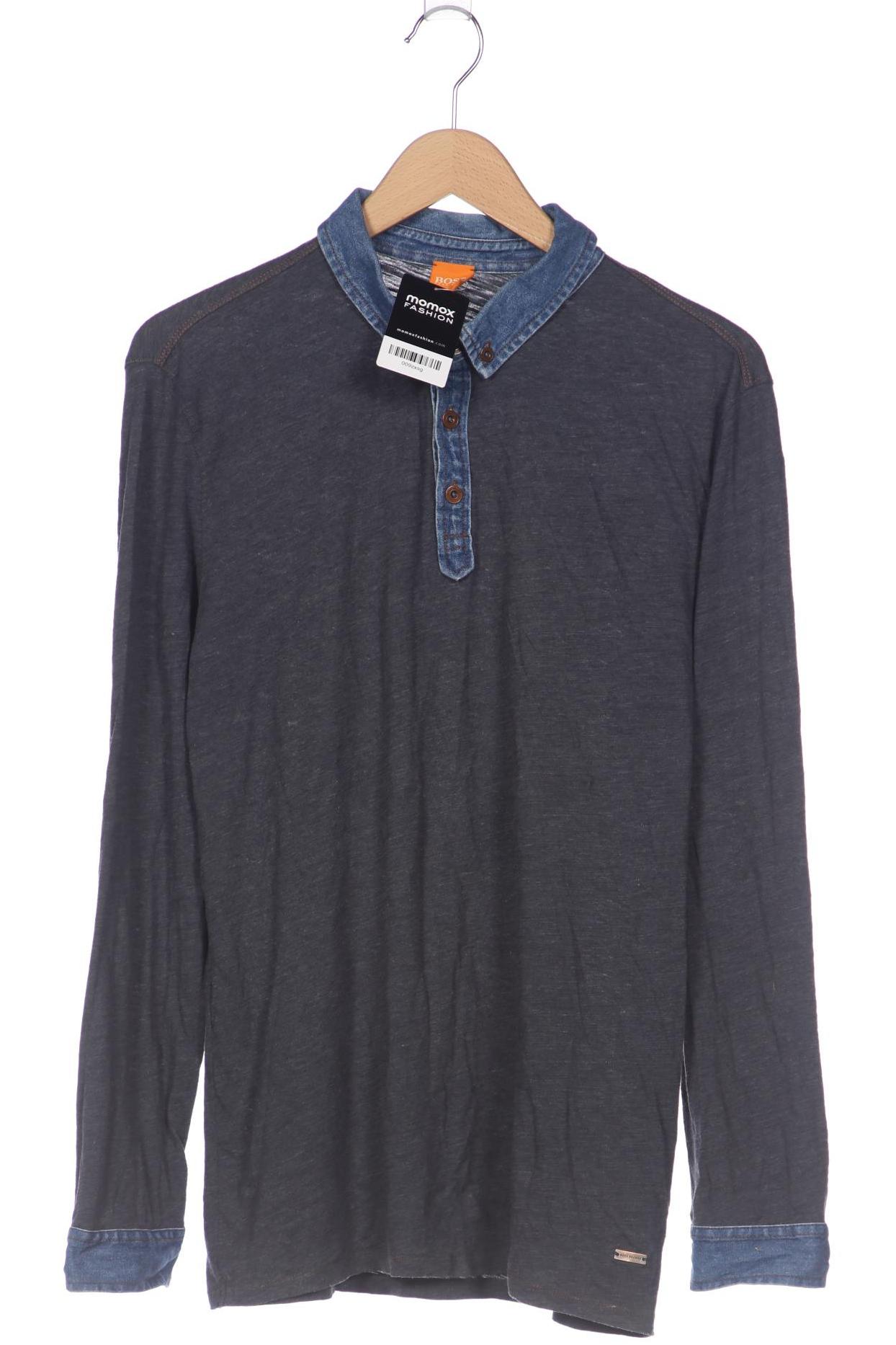 

Boss Orange Herren Poloshirt, grau, Gr. 54