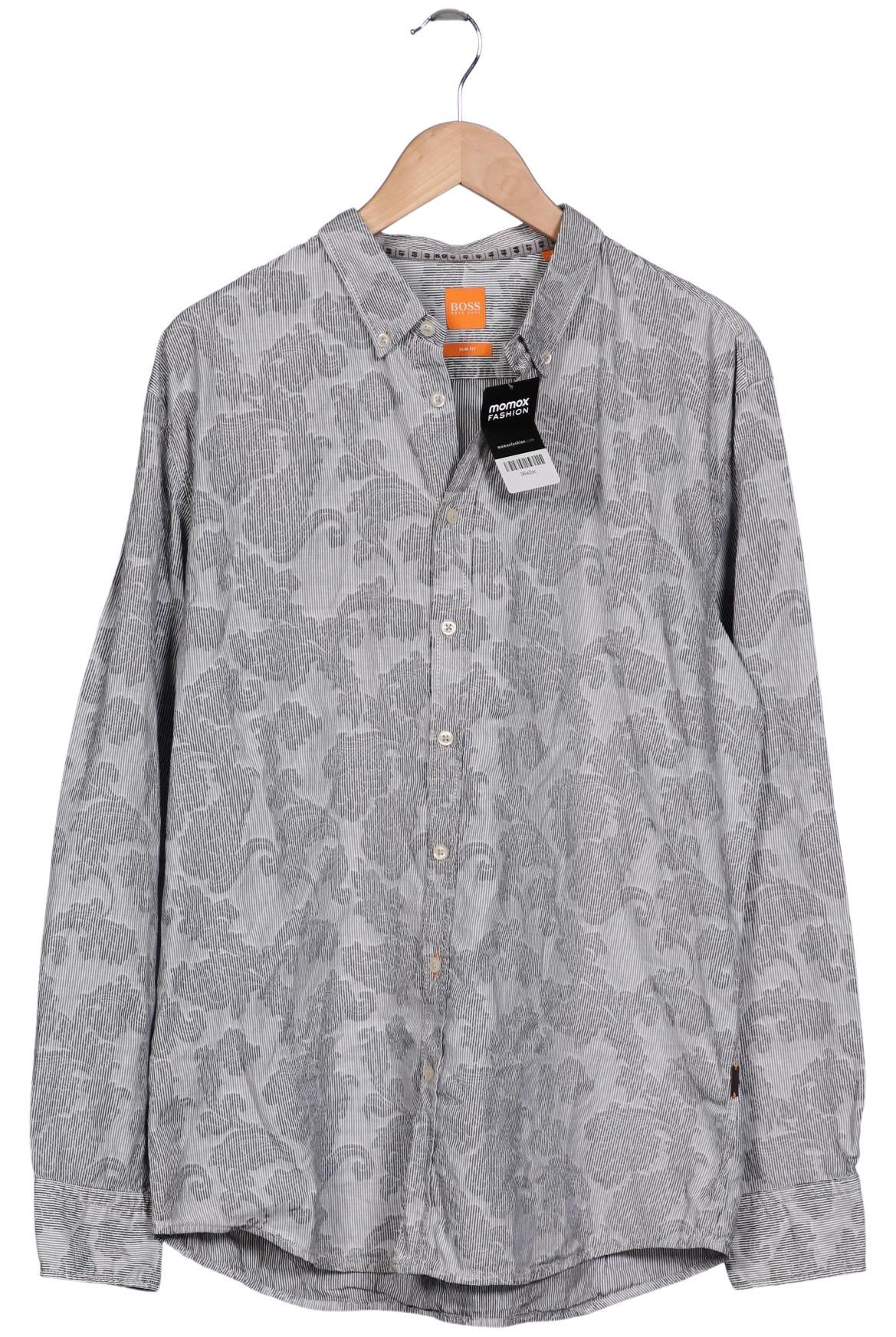 

Boss Orange Herren Hemd, grau, Gr. 56