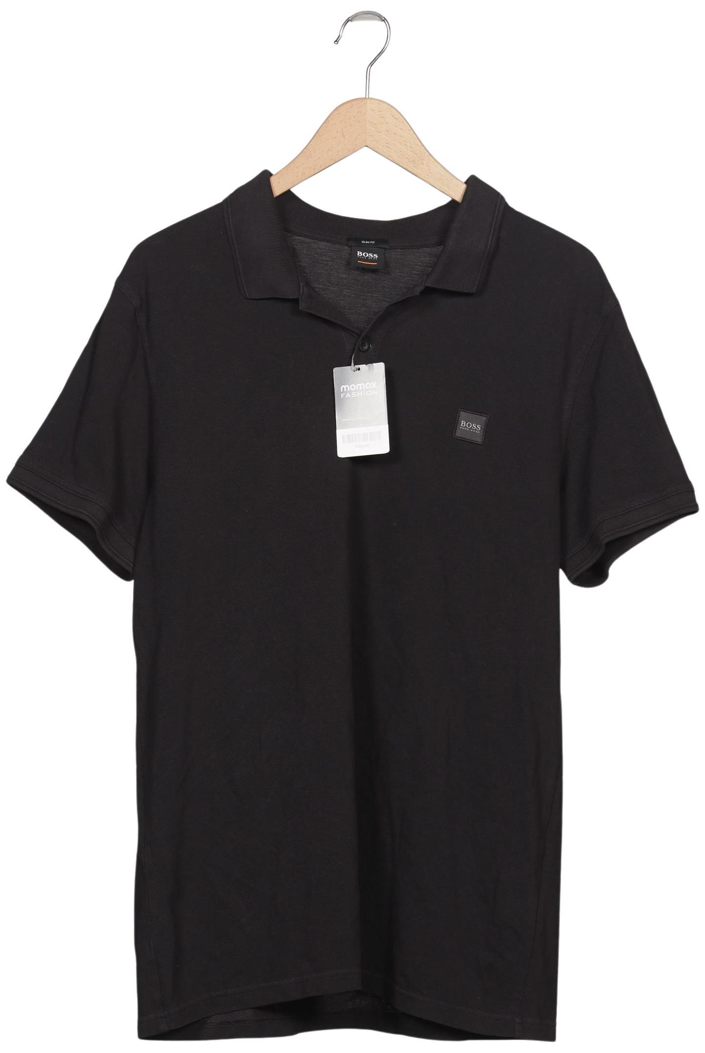 

Boss Orange Herren Poloshirt, schwarz, Gr. 56