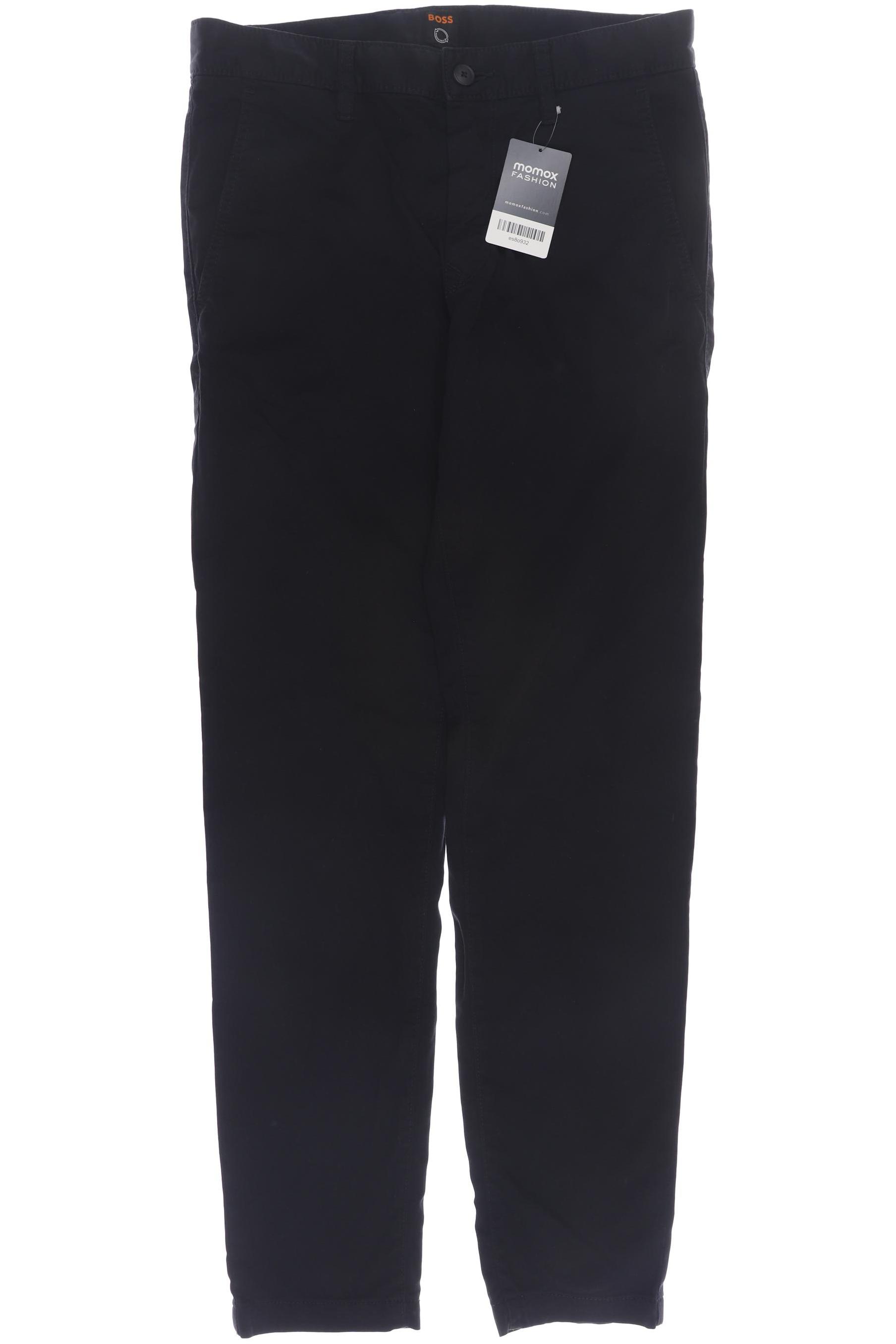 

Boss Orange Herren Stoffhose, schwarz