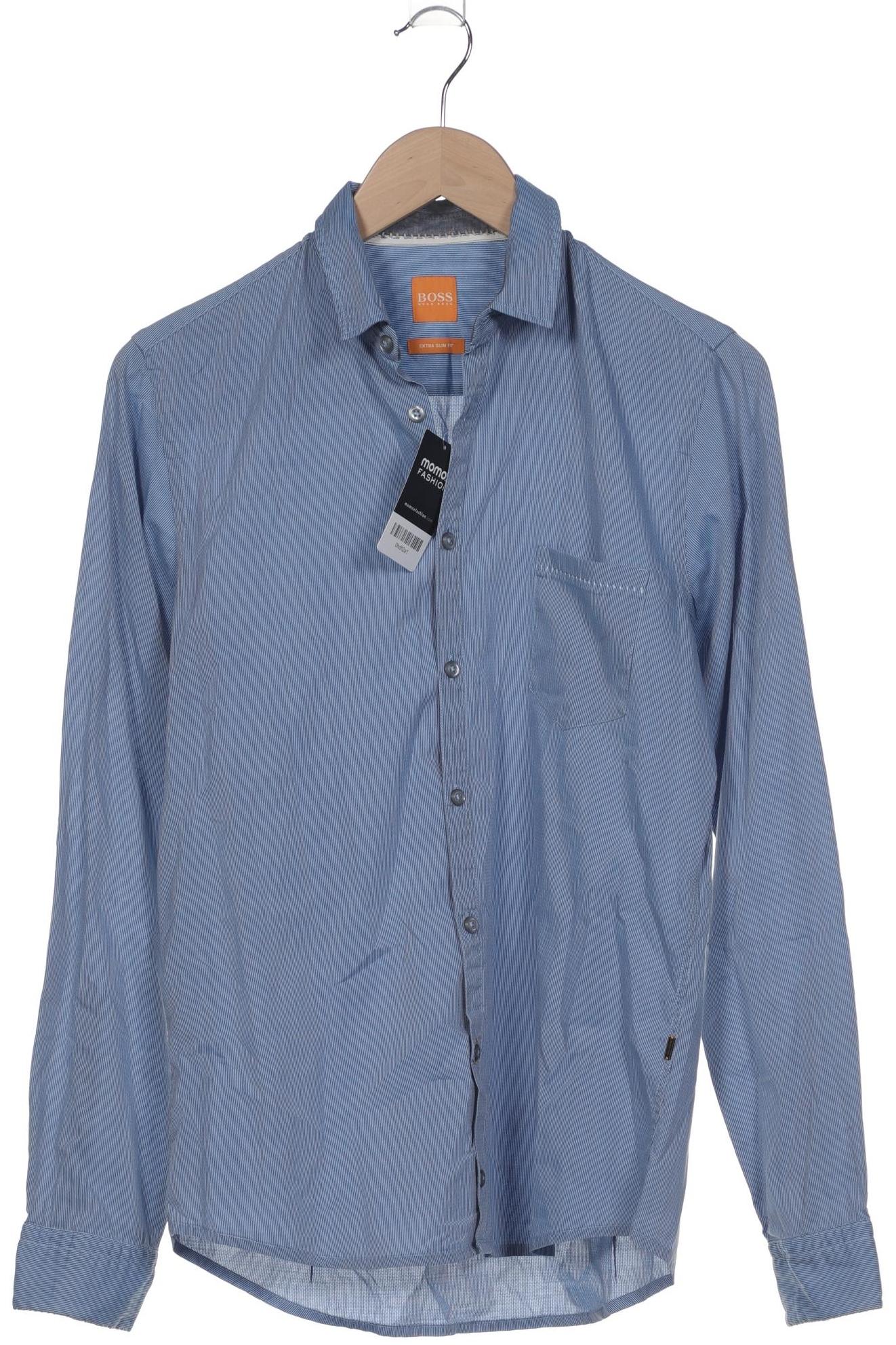 

Boss Orange Herren Hemd, blau, Gr. 46