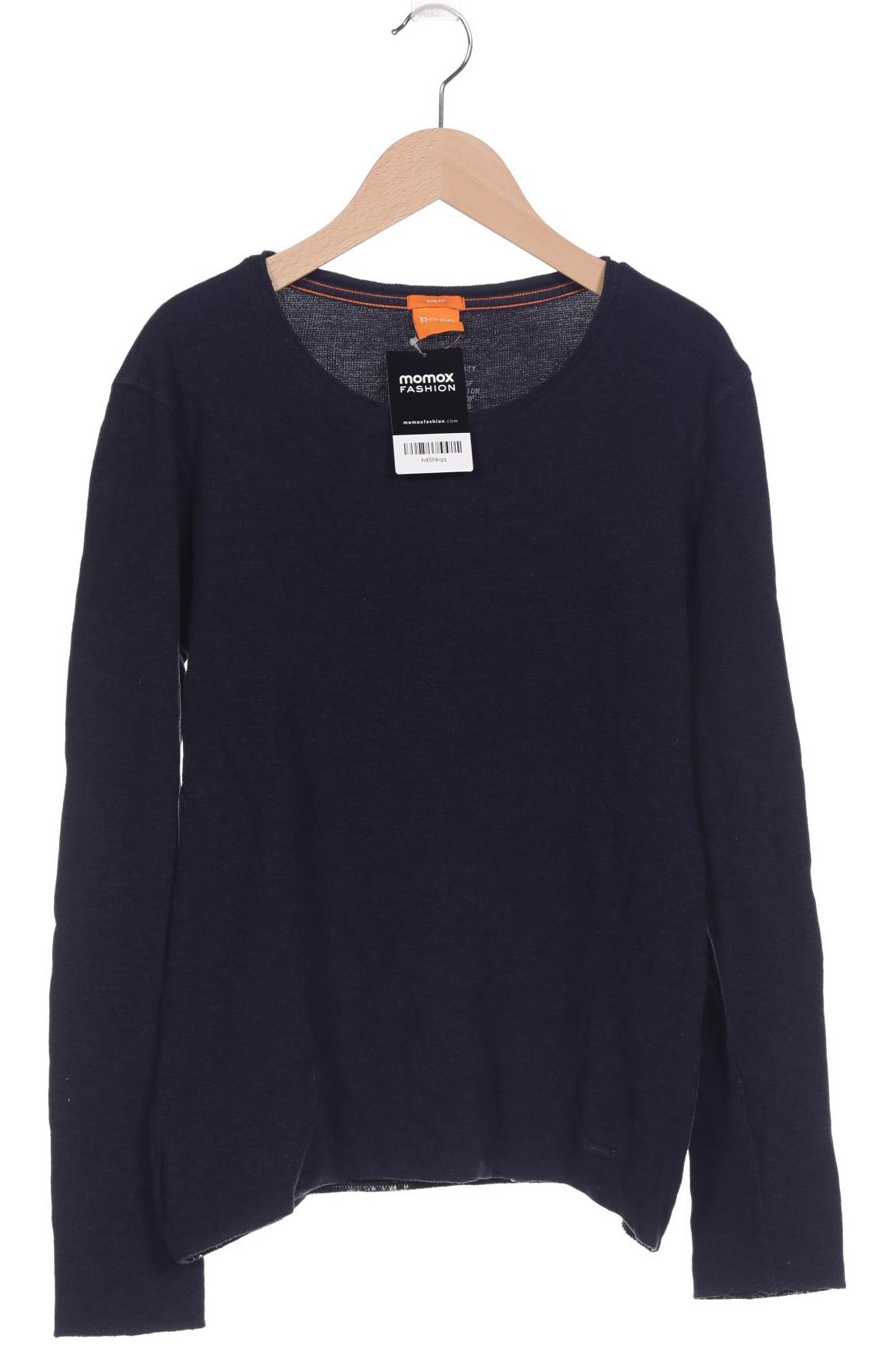 Thumbnail - Boss Orange Herren Langarmshirt, marineblau, Gr. 46