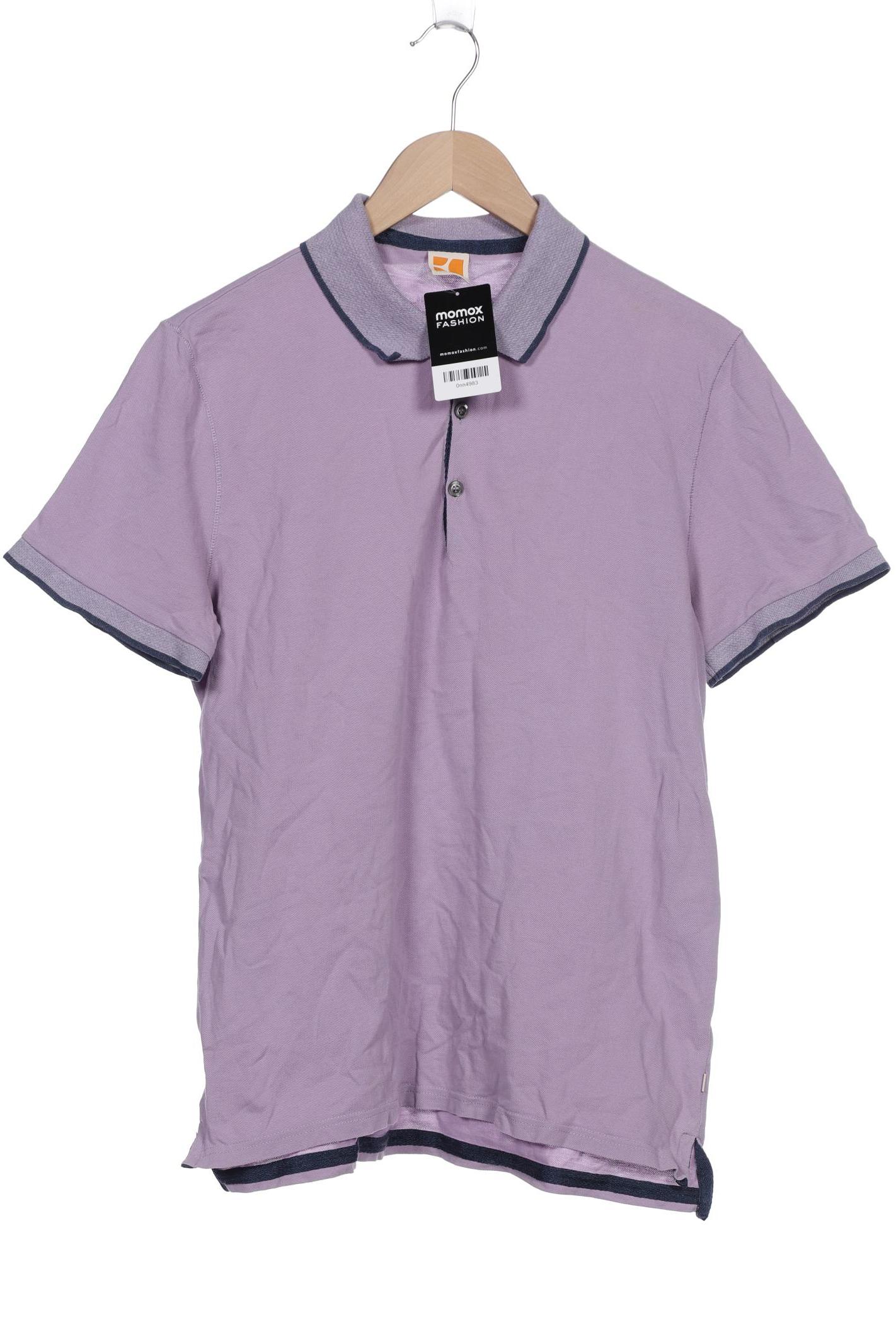 

Boss Orange Herren Poloshirt, flieder, Gr. 48