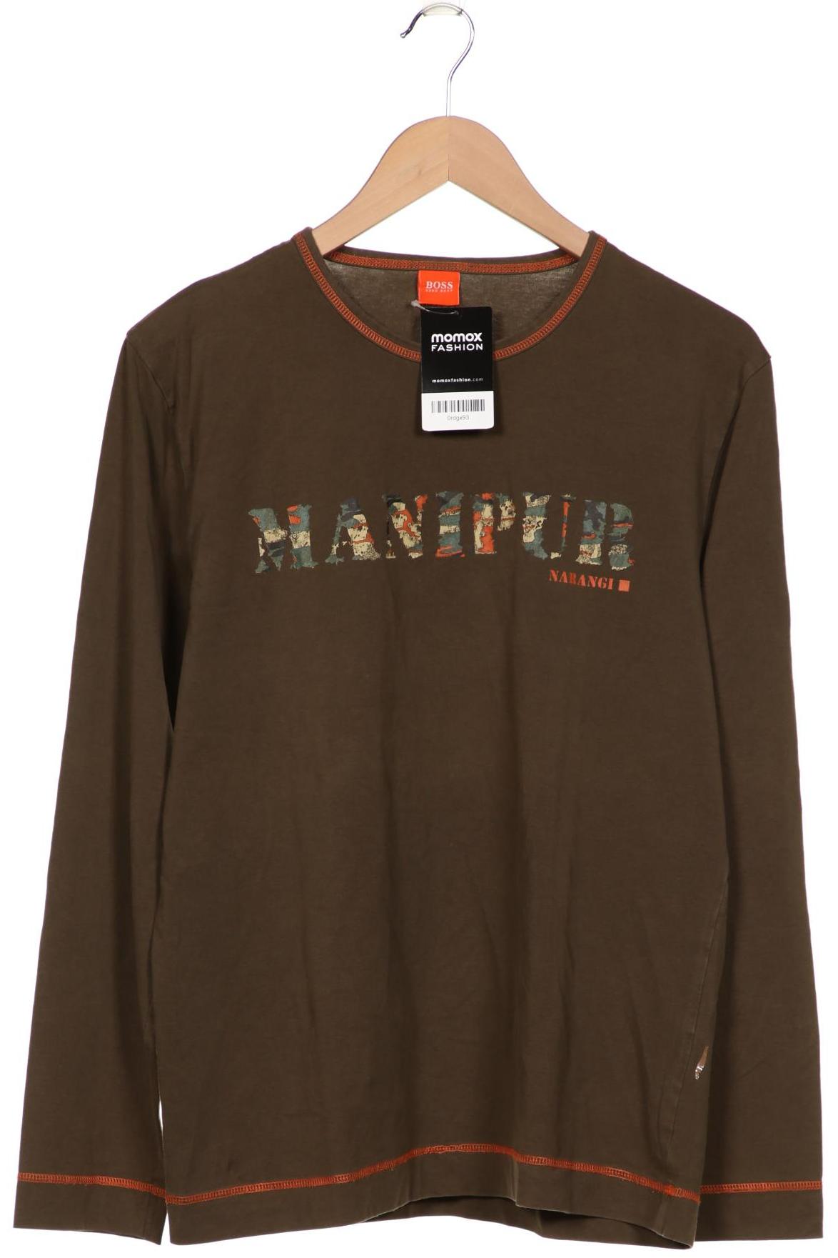 

Boss Orange Herren Langarmshirt, braun