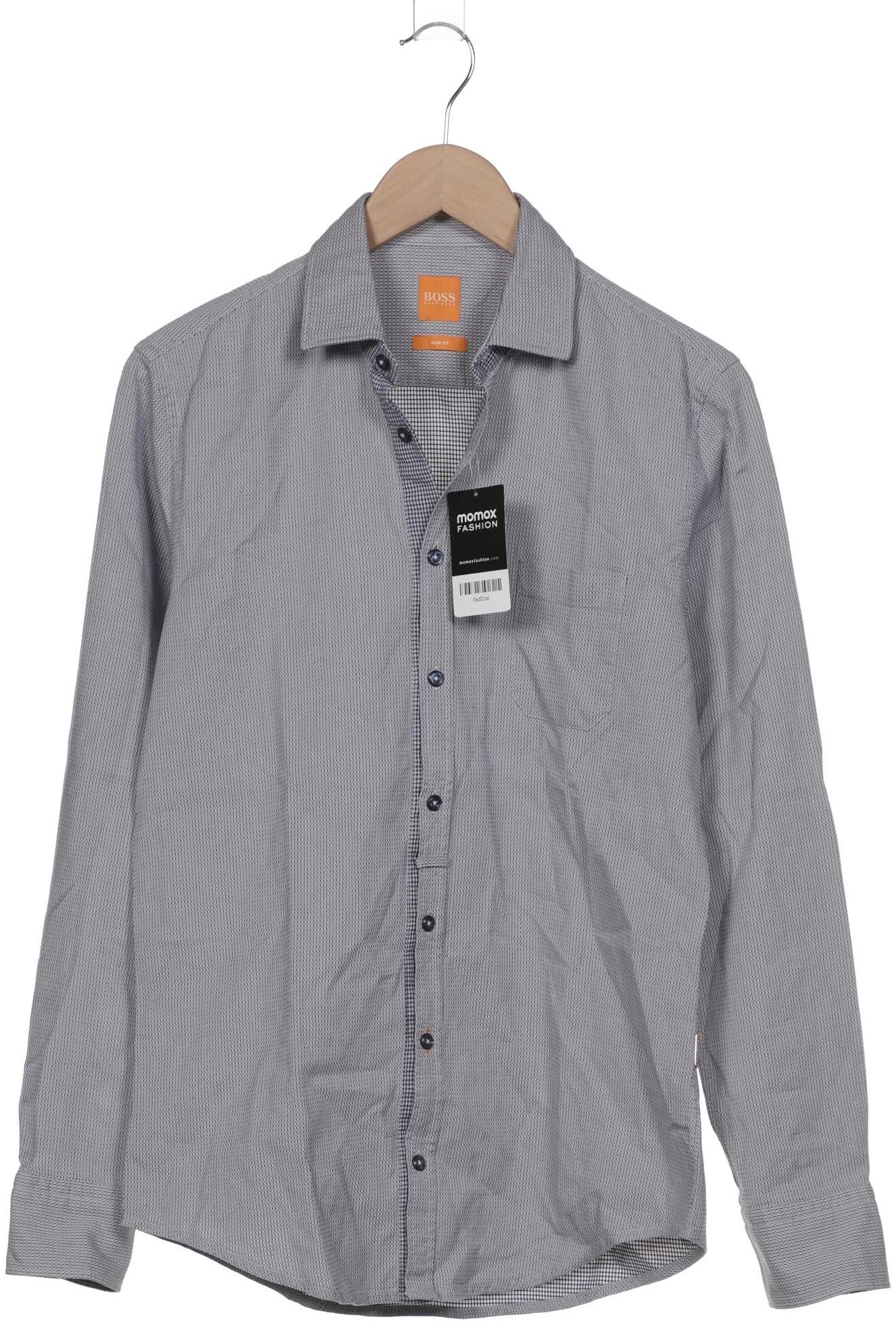 

Boss Orange Herren Hemd, blau, Gr. 46