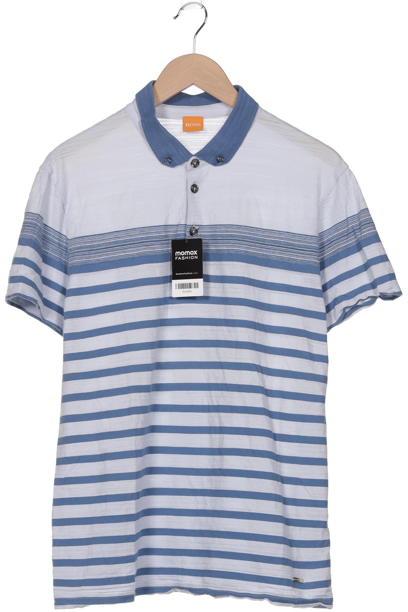 

Boss Orange Herren Poloshirt, blau, Gr. 54