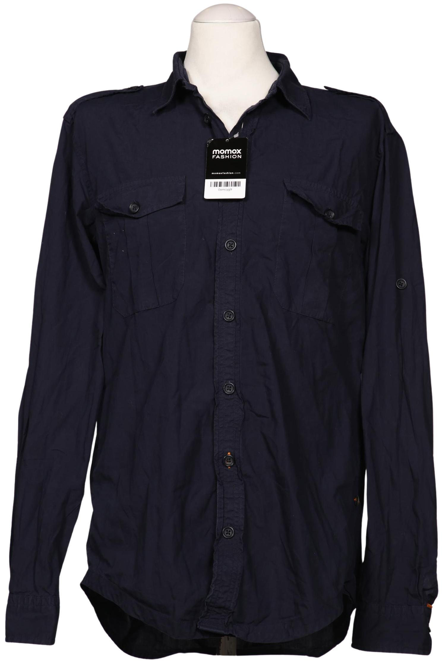 

Boss Orange Herren Hemd, marineblau, Gr. 54