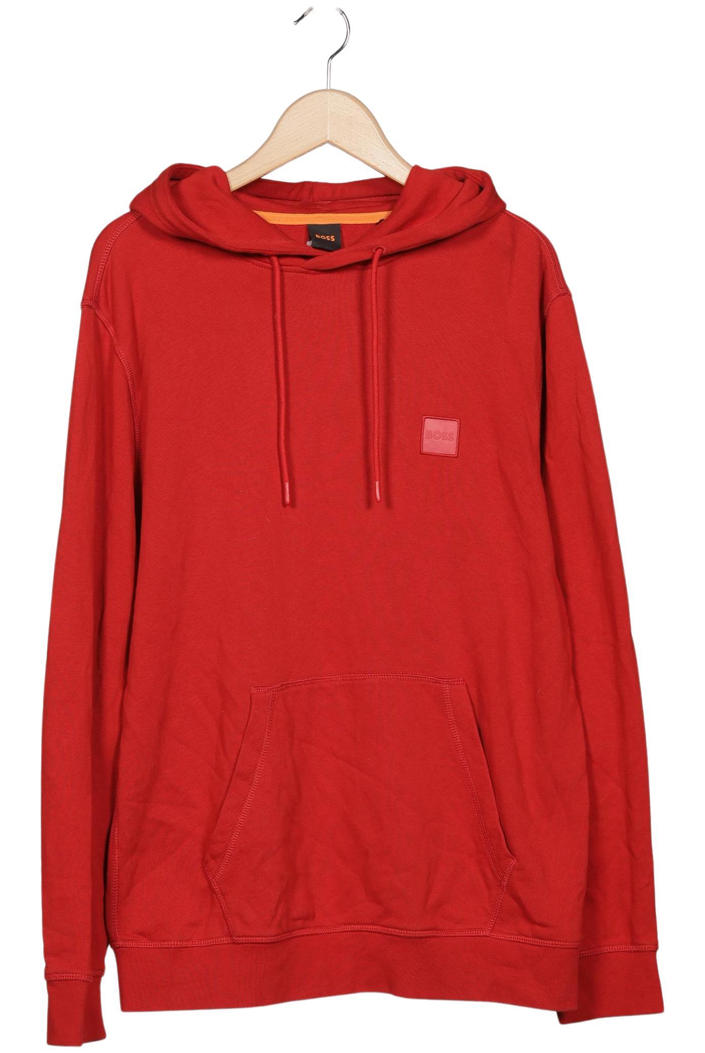

Boss Orange Herren Kapuzenpullover, rot, Gr. 52