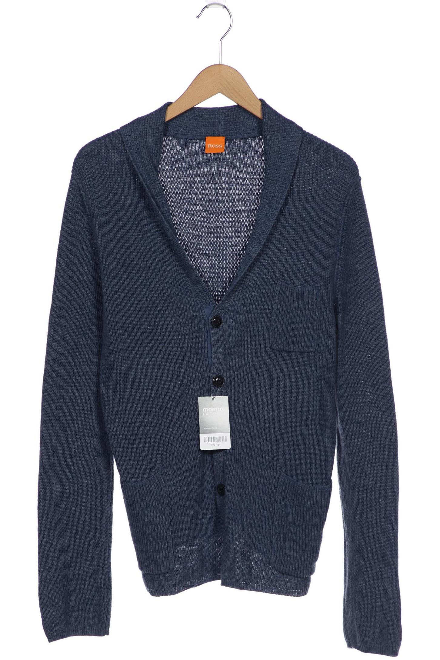 

Boss Orange Herren Strickjacke, blau