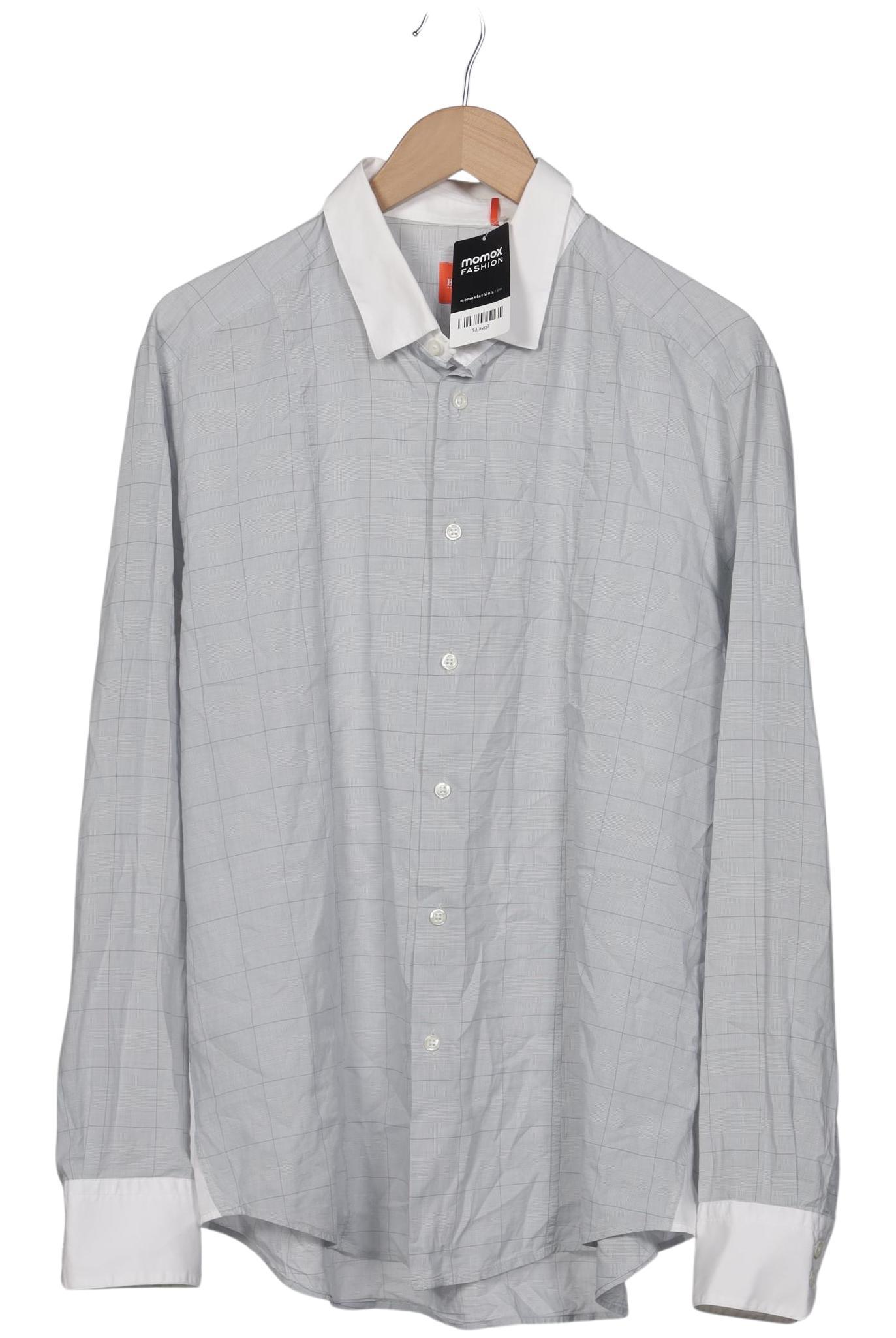 

Boss Orange Herren Hemd, grau, Gr. 56