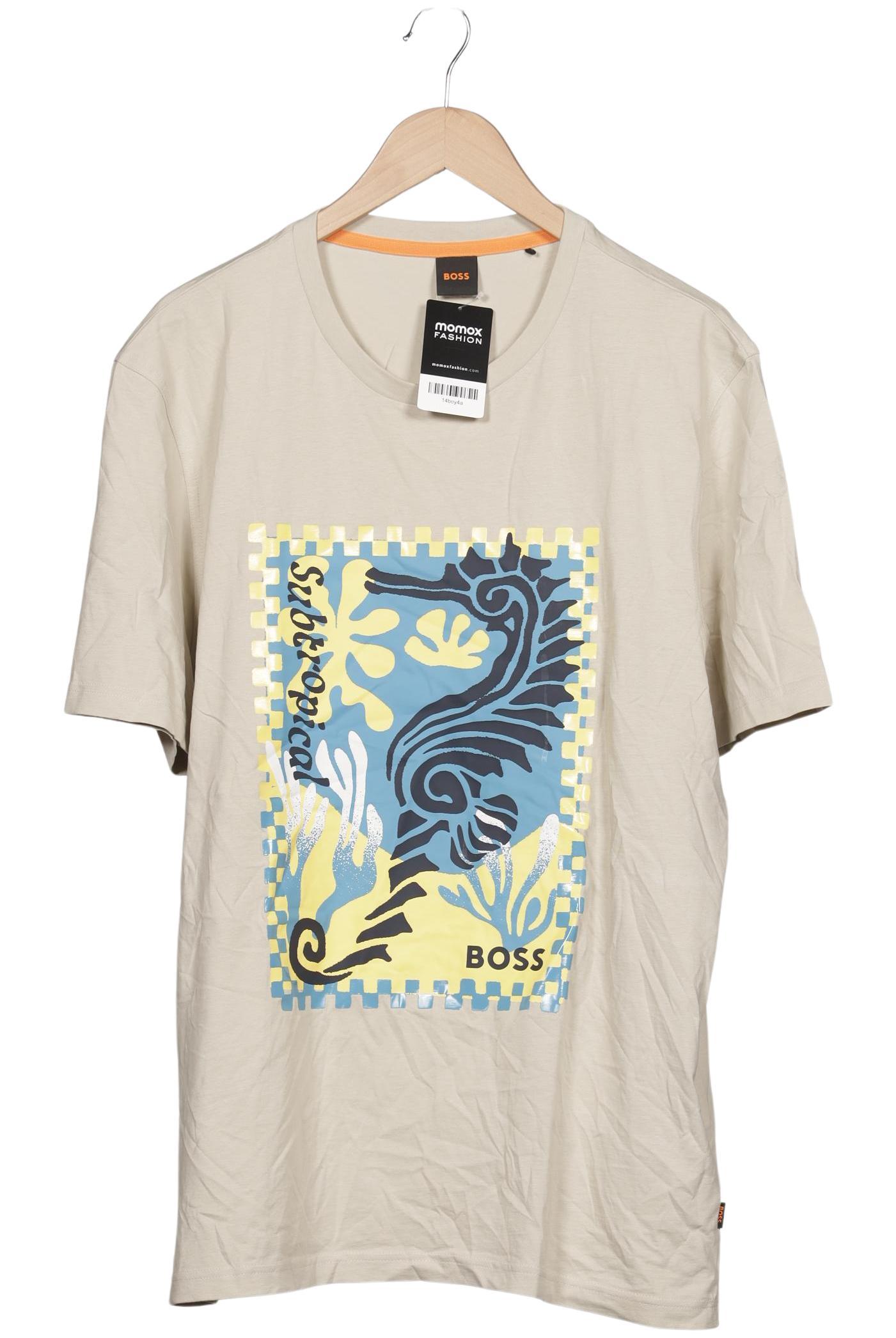 

Boss Orange Herren T-Shirt, beige, Gr. 56