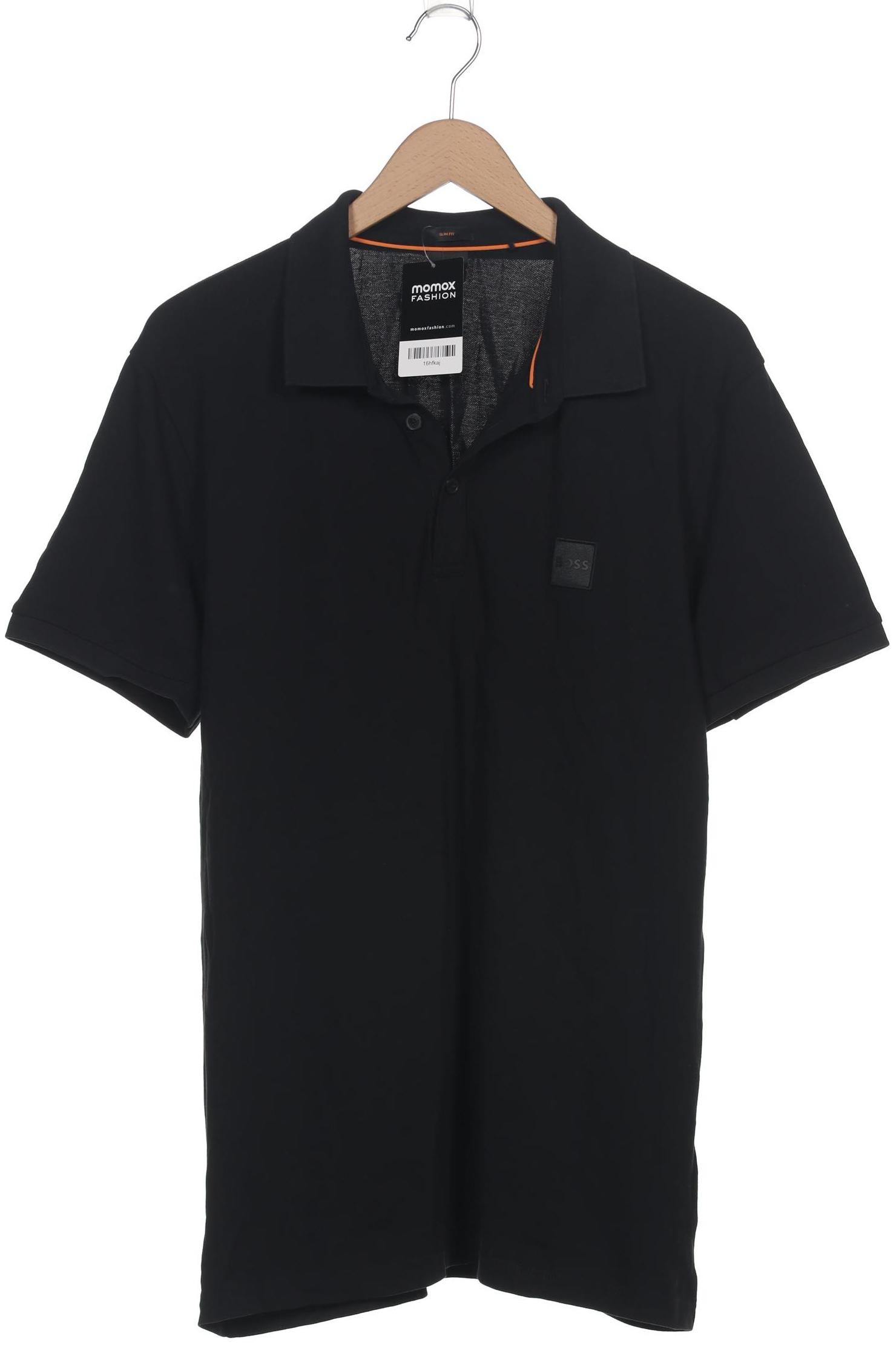 

Boss Orange Herren Poloshirt, schwarz, Gr. 56