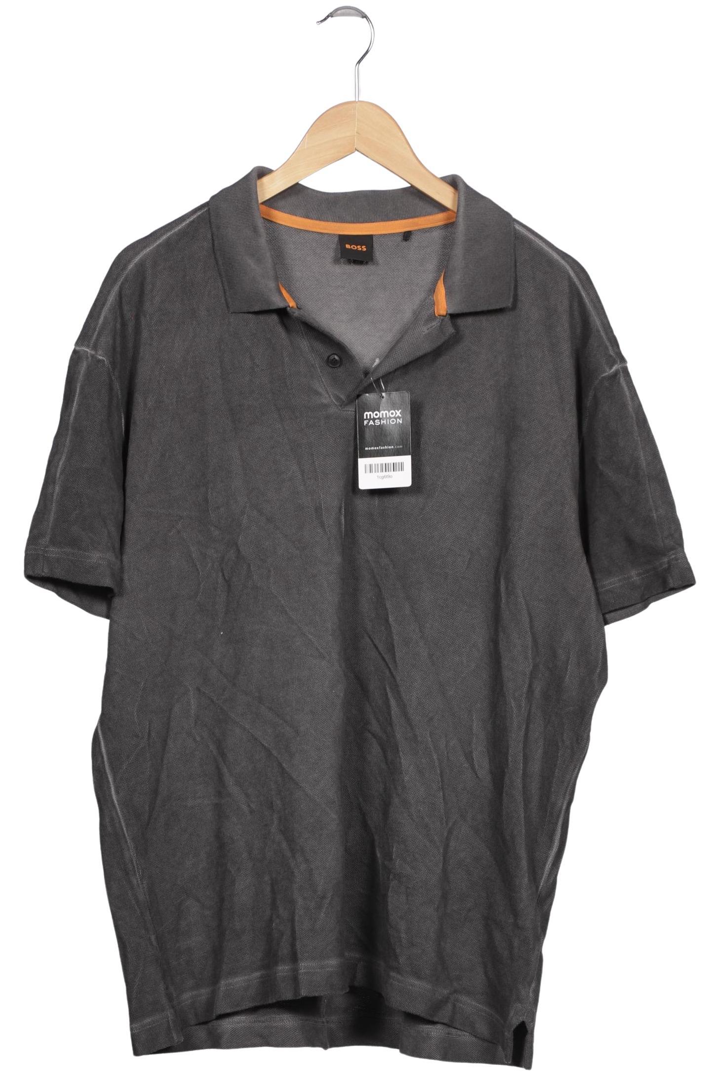

Boss Orange Herren Poloshirt, grau, Gr. 52
