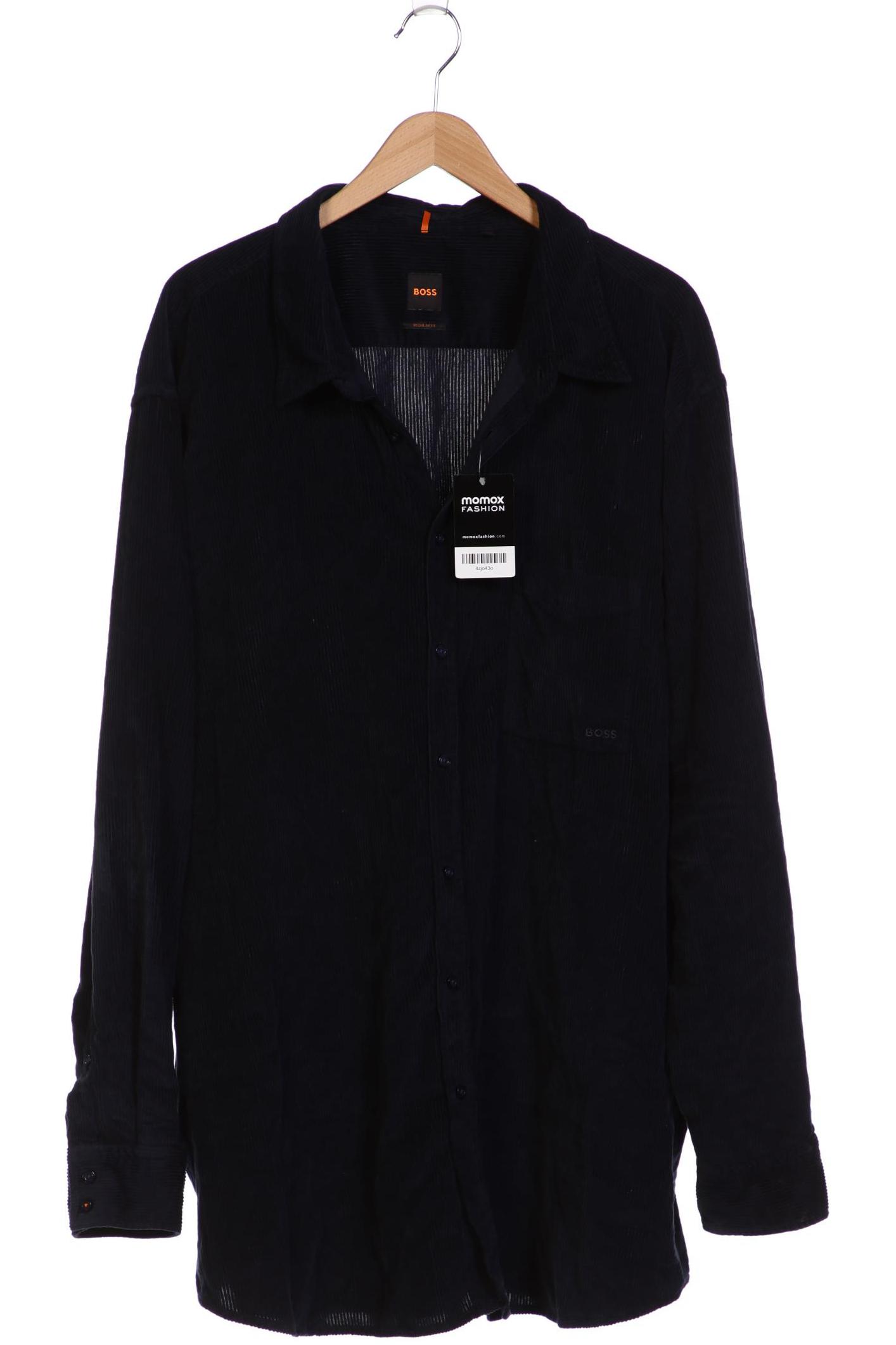 

Boss Orange Herren Hemd, marineblau, Gr. 62