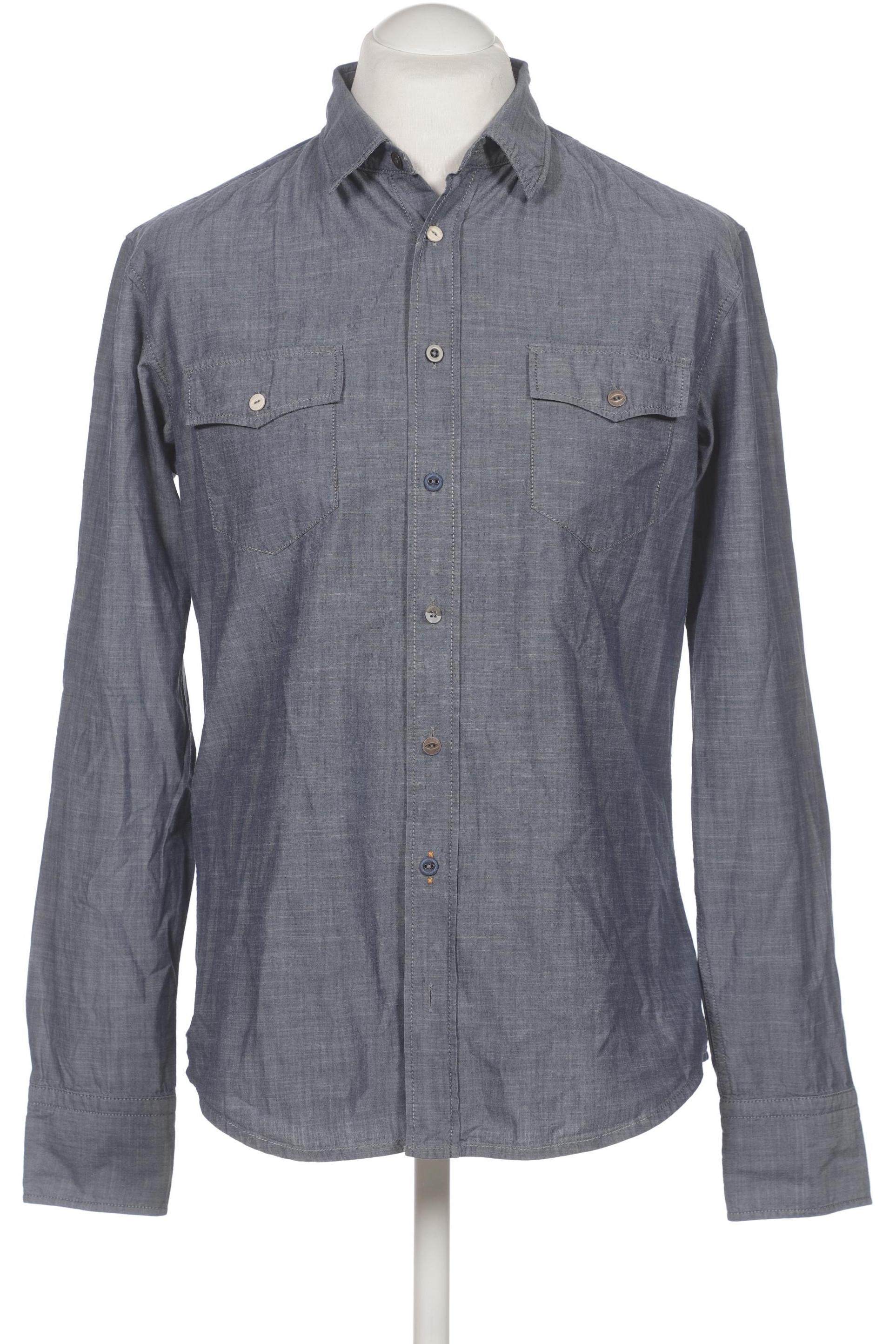 

Boss Orange Herren Hemd, blau, Gr. 52
