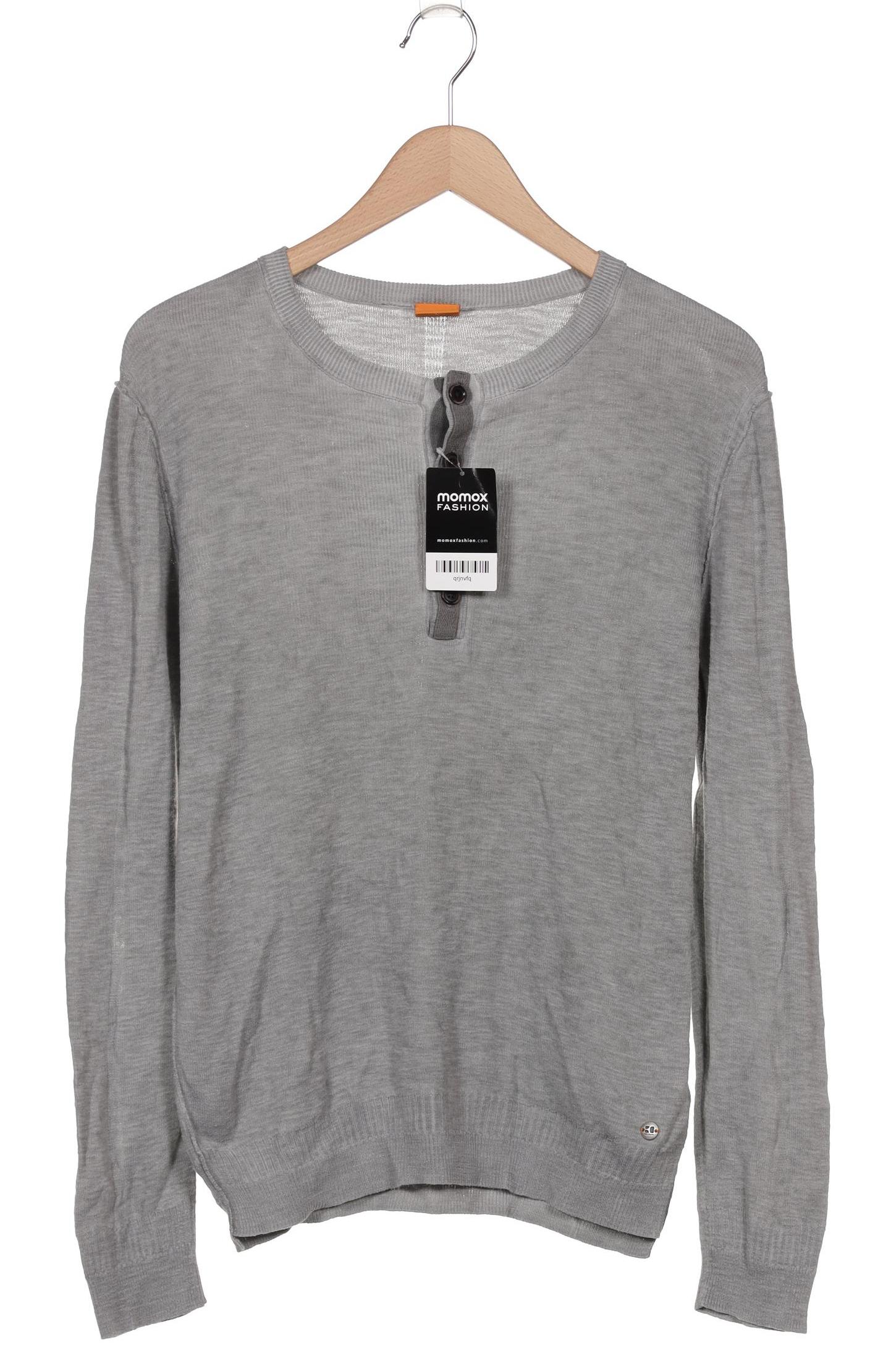 

Boss Orange Herren Pullover, grau, Gr. 52