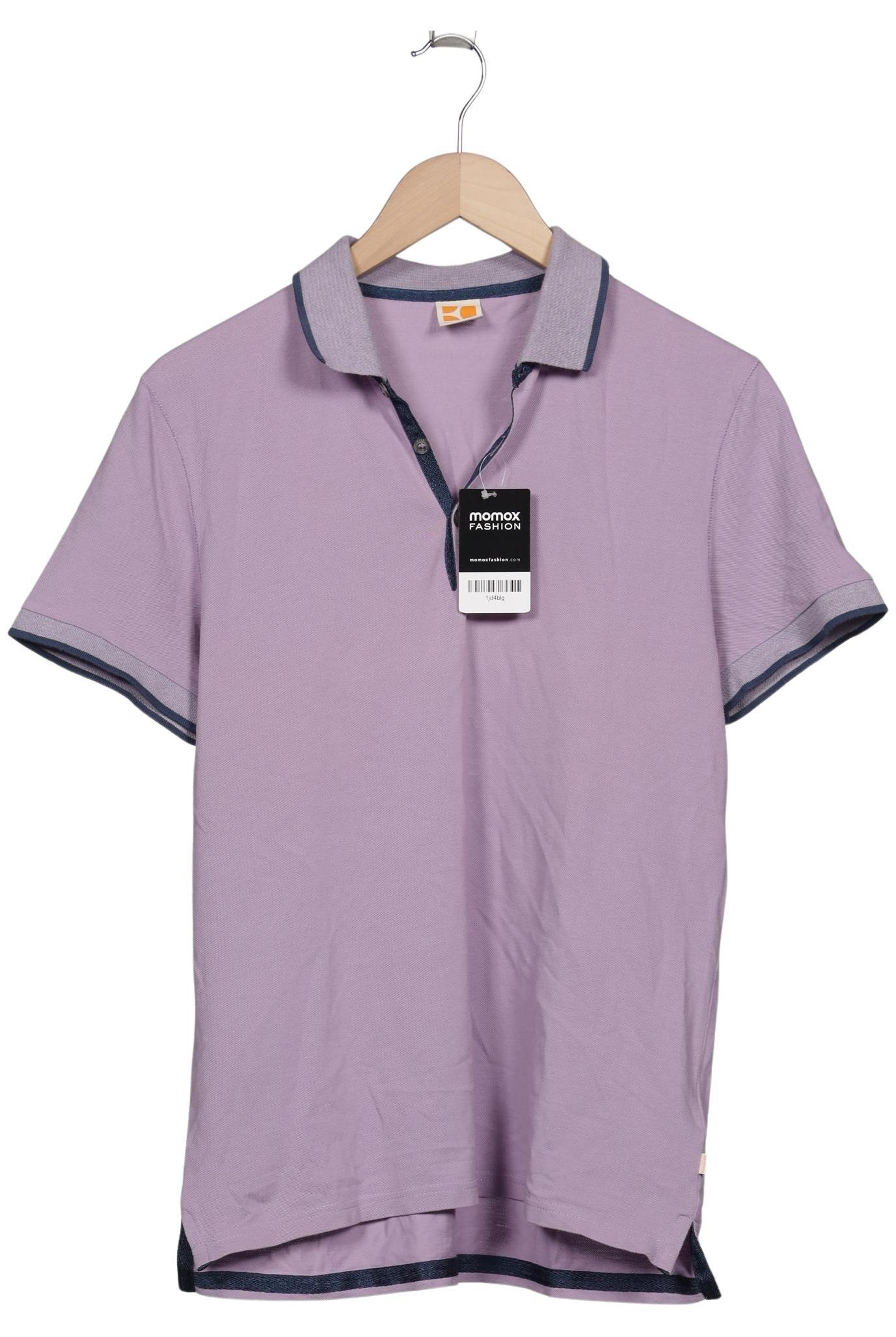 

Boss Orange Herren Poloshirt, flieder, Gr. 48