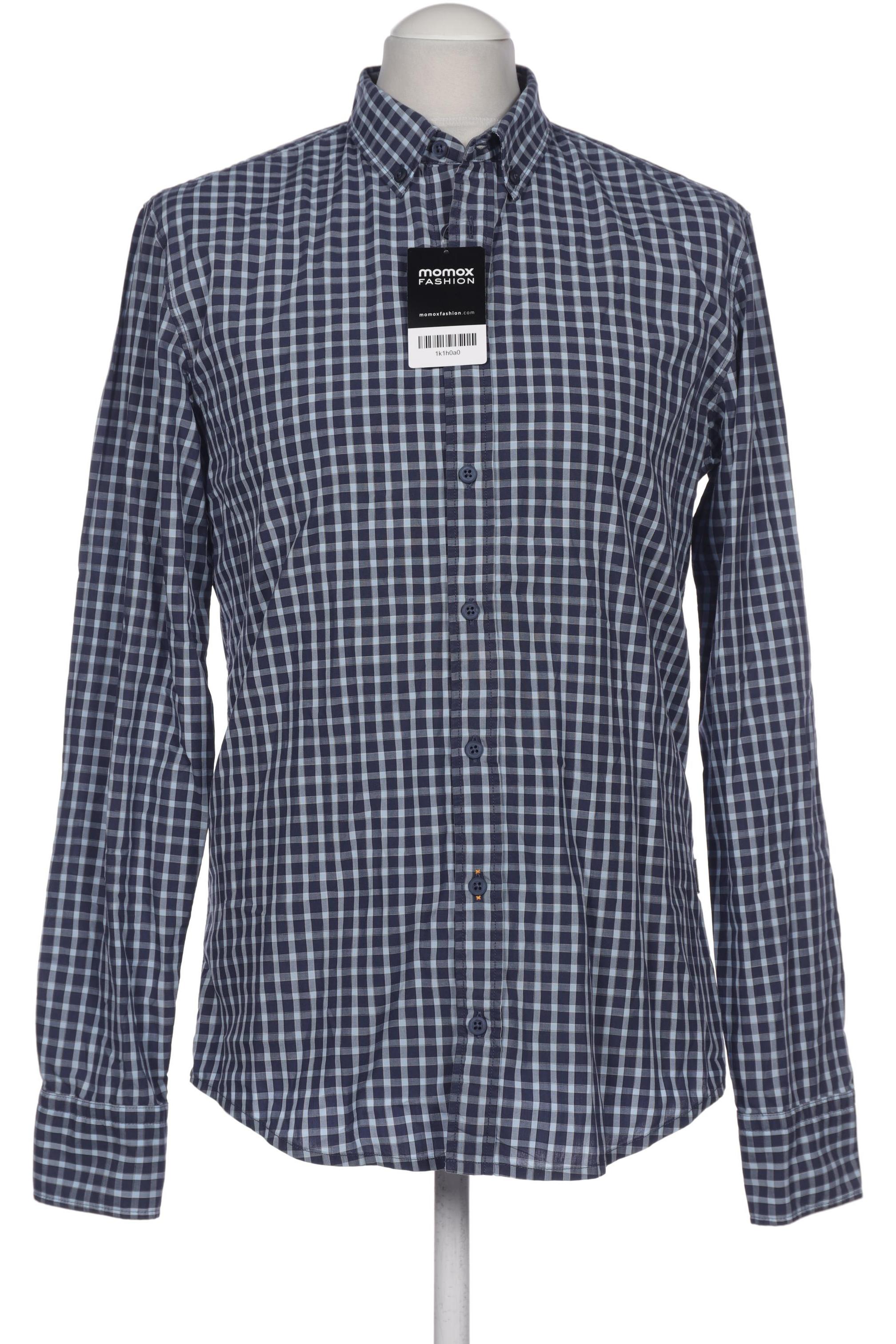 

Boss Orange Herren Hemd, blau