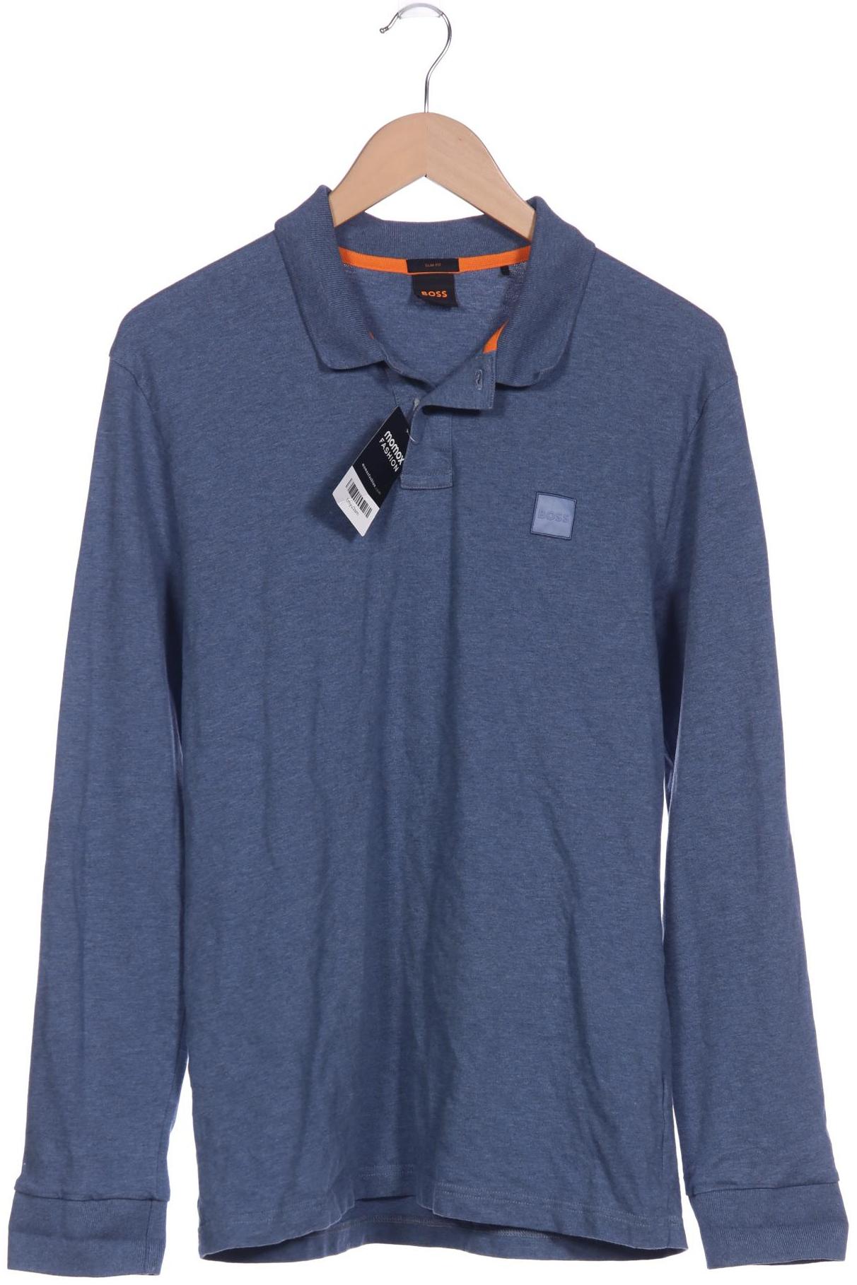 

Boss Orange Herren Poloshirt, blau, Gr. 54