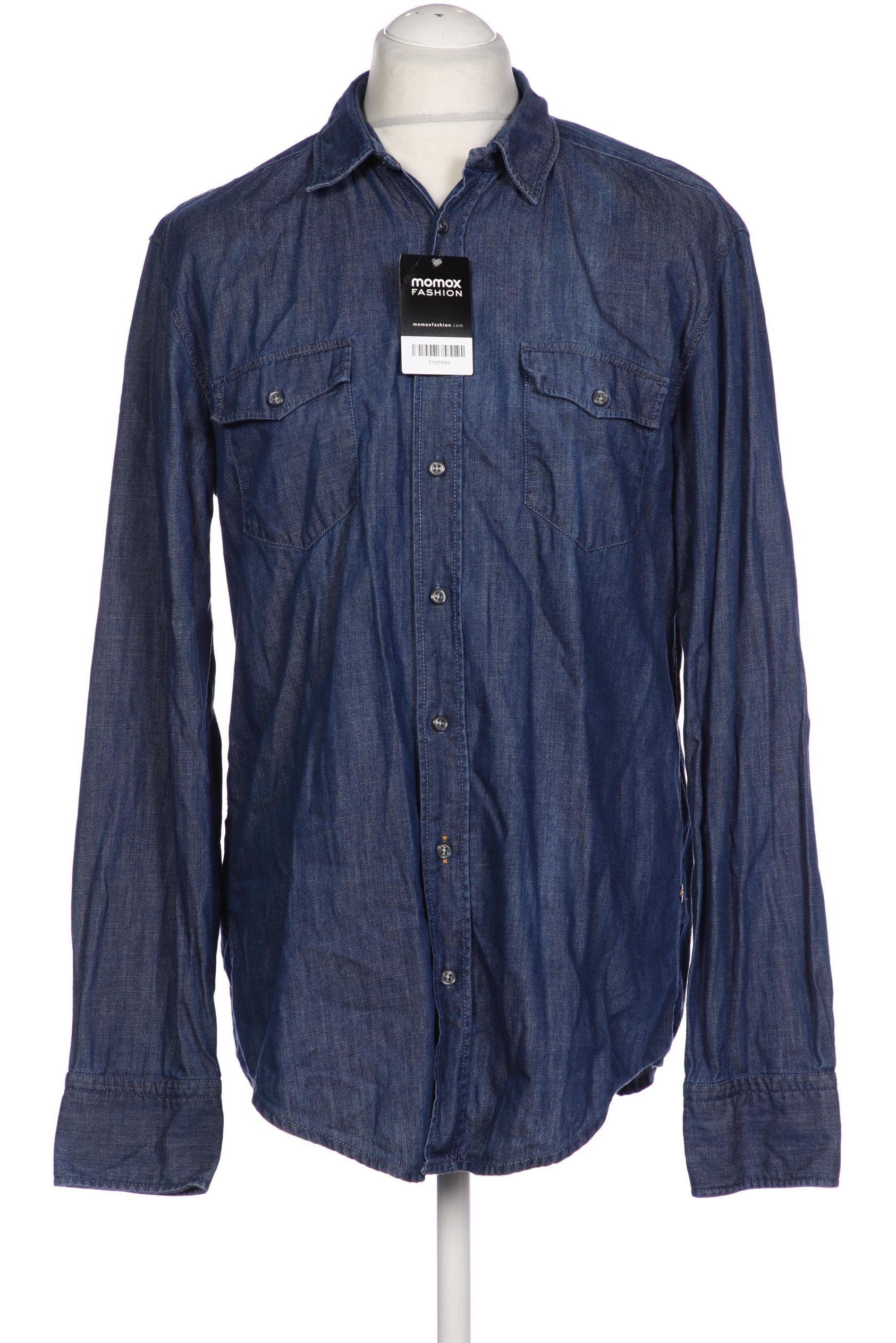 

Boss Orange Herren Hemd, marineblau, Gr. 54