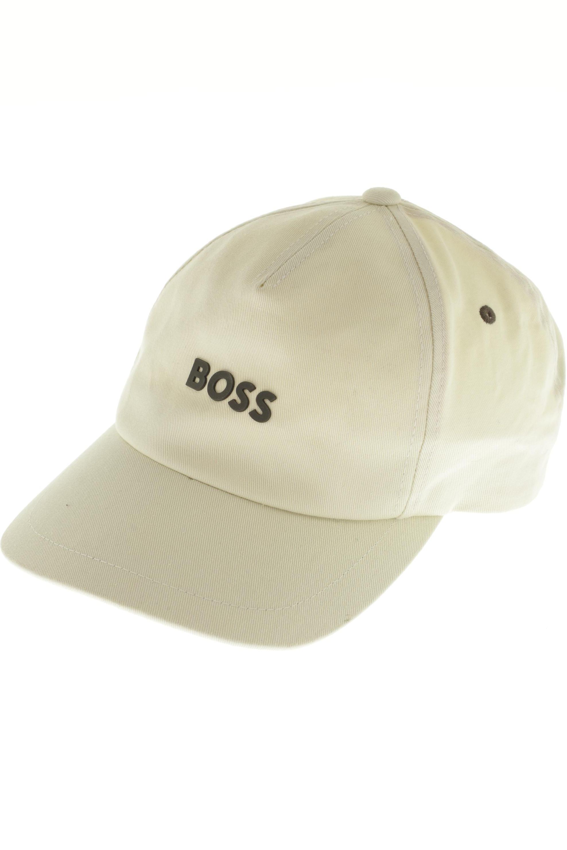 

Boss Orange Herren Hut/Mütze, cremeweiß