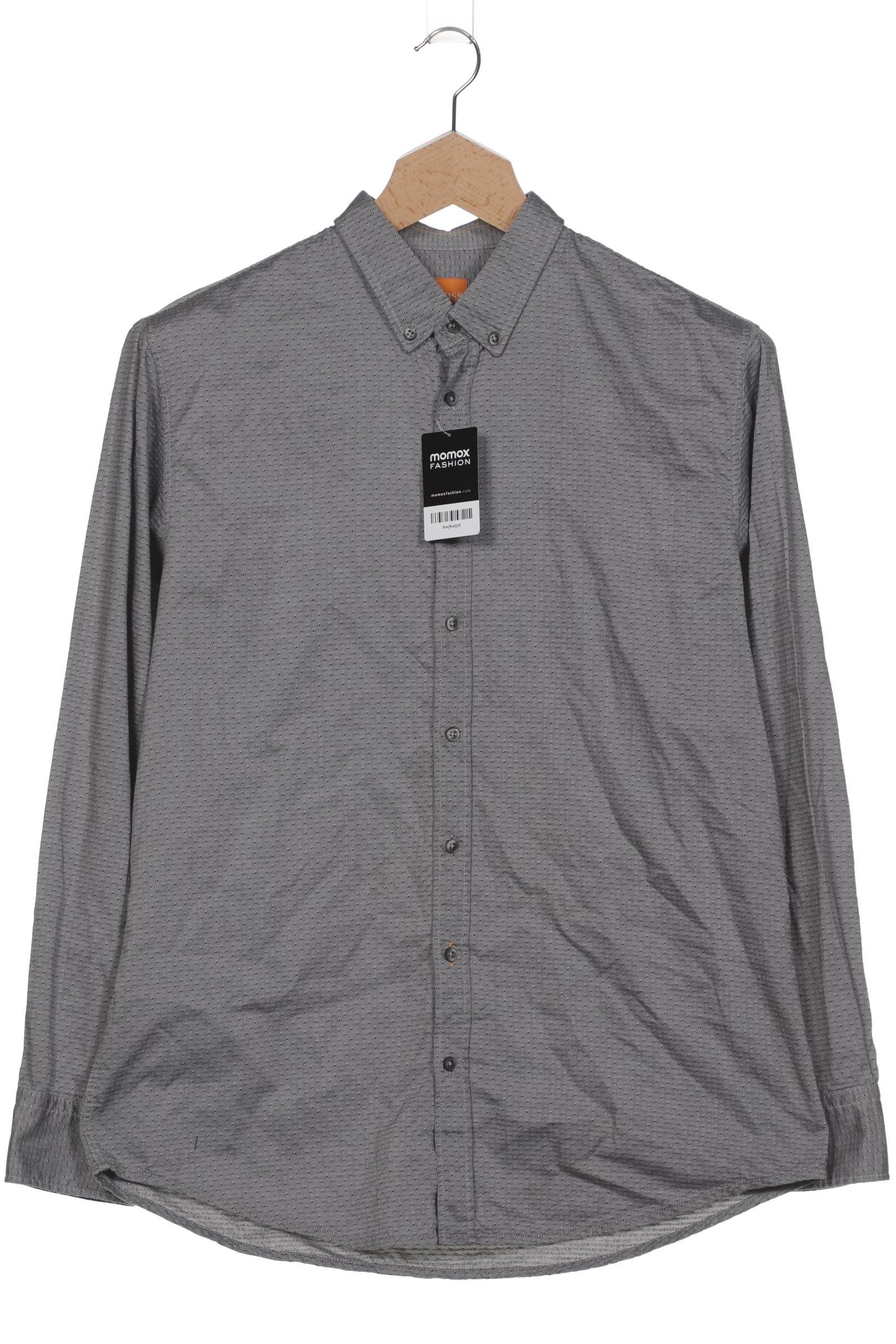 

Boss Orange Herren Hemd, grau, Gr. 56