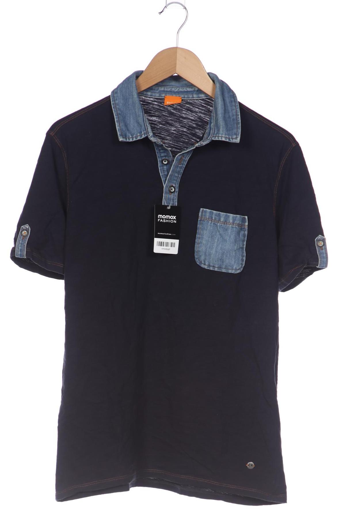 

Boss Orange Herren Poloshirt, marineblau, Gr. 46