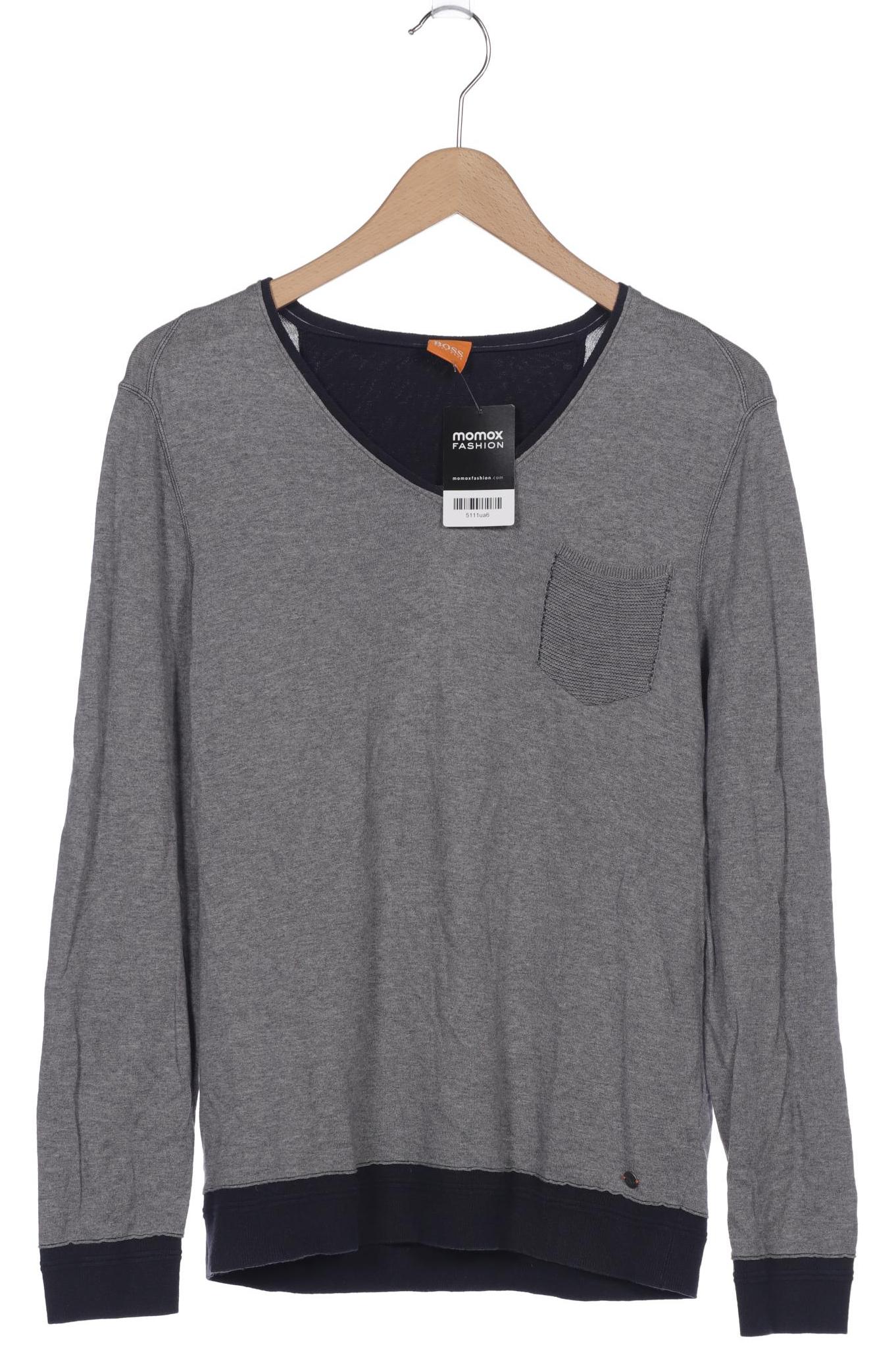 

Boss Orange Herren Pullover, grau, Gr. 52