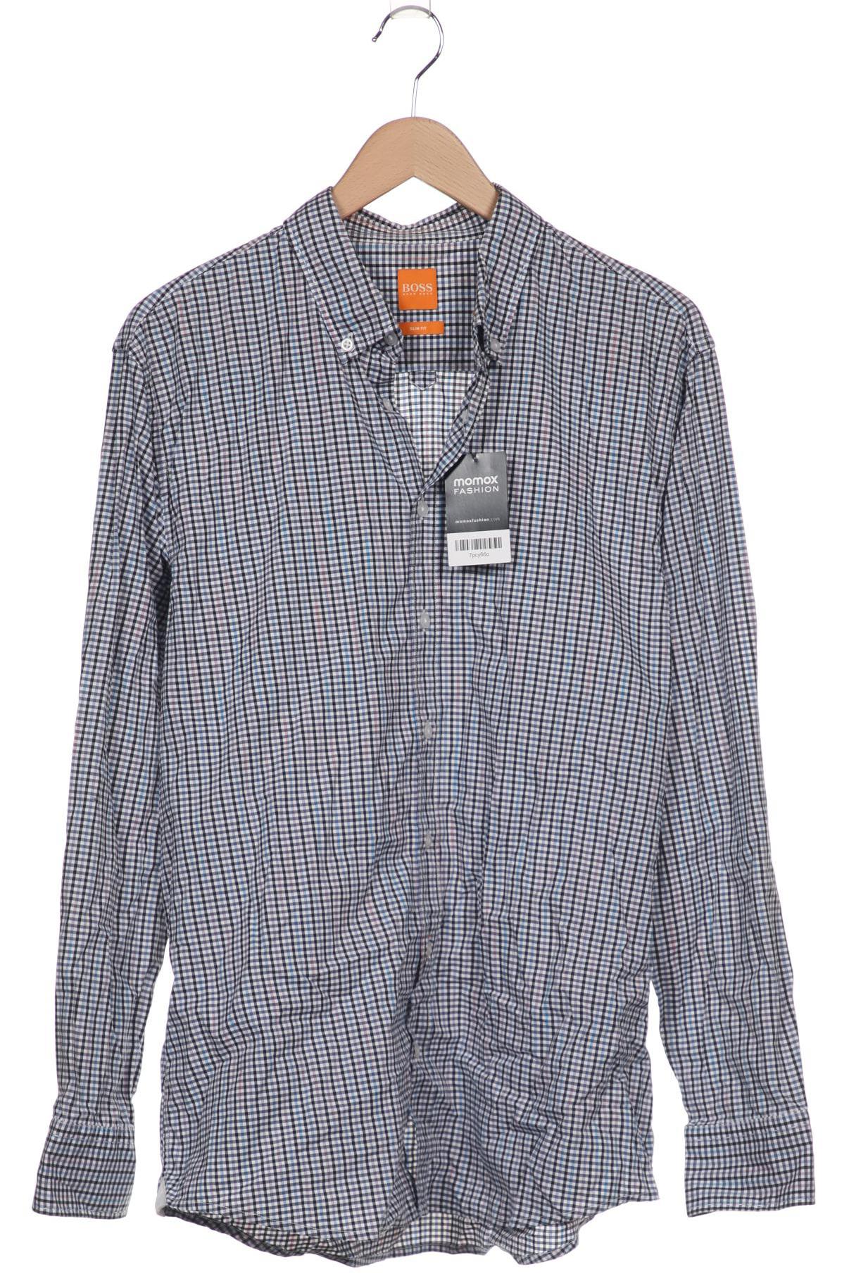 

Boss Orange Herren Hemd, blau, Gr. 56