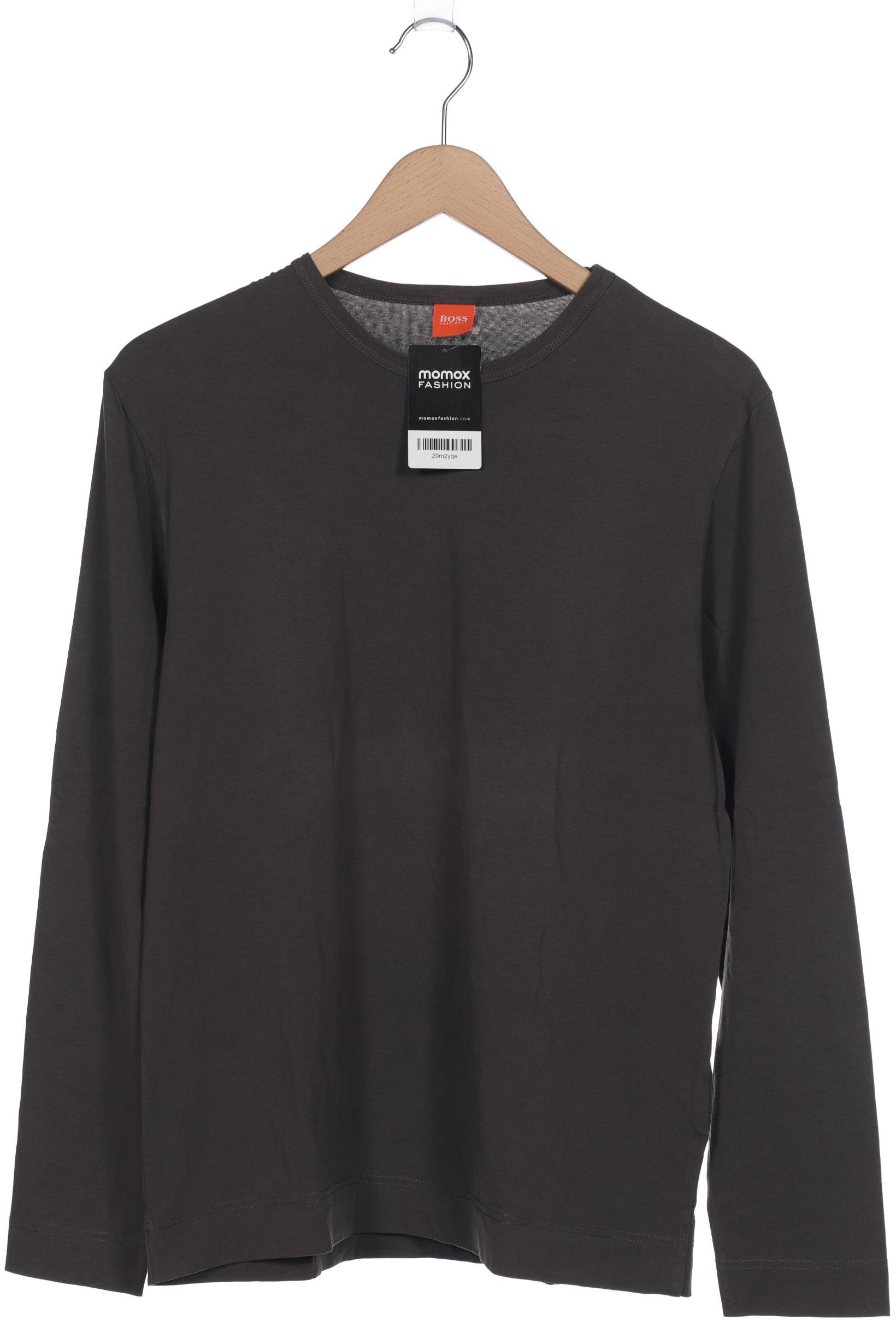 

Boss Orange Herren Langarmshirt, grau