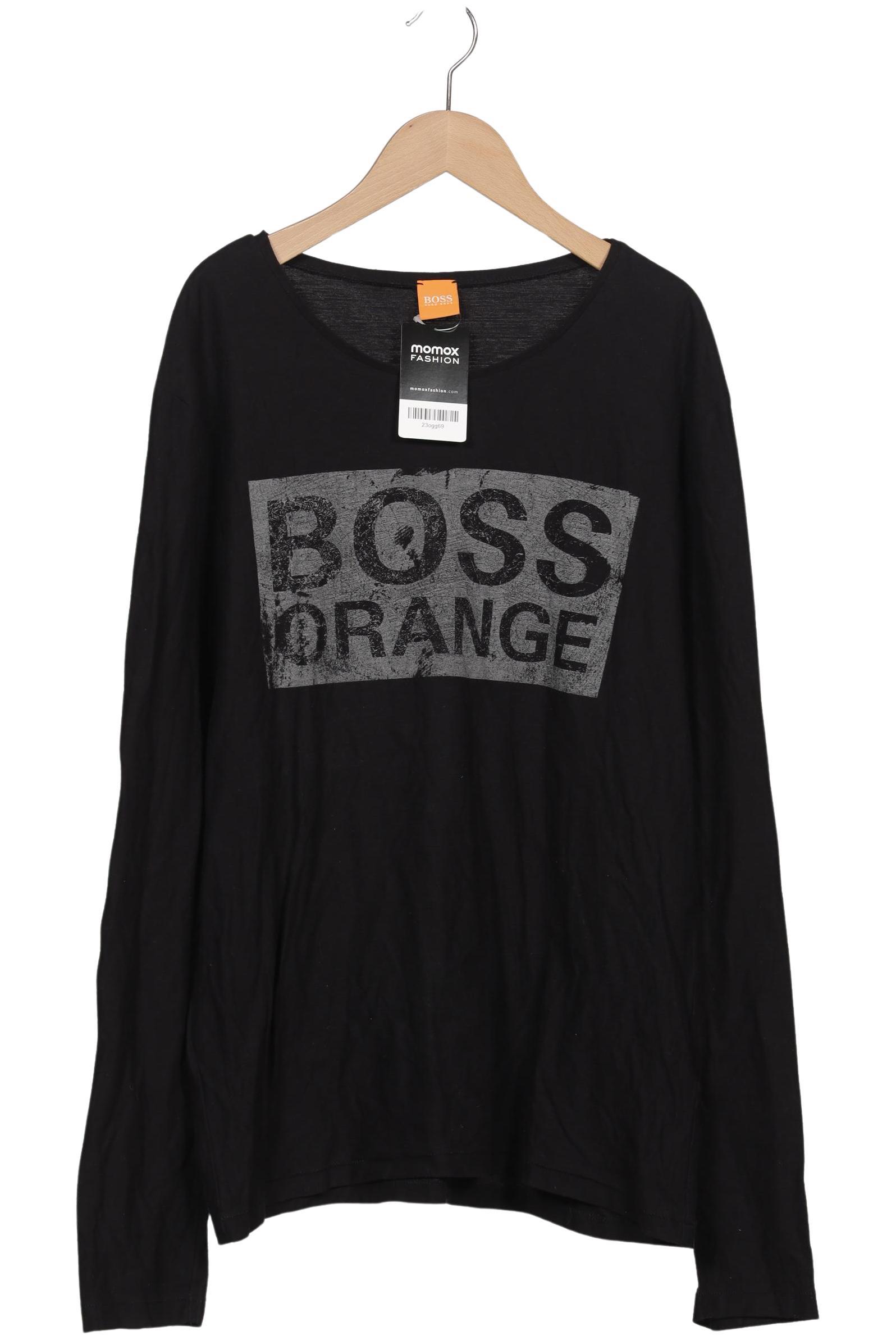 Thumbnail - Boss Orange Herren Langarmshirt, schwarz, Gr. 52