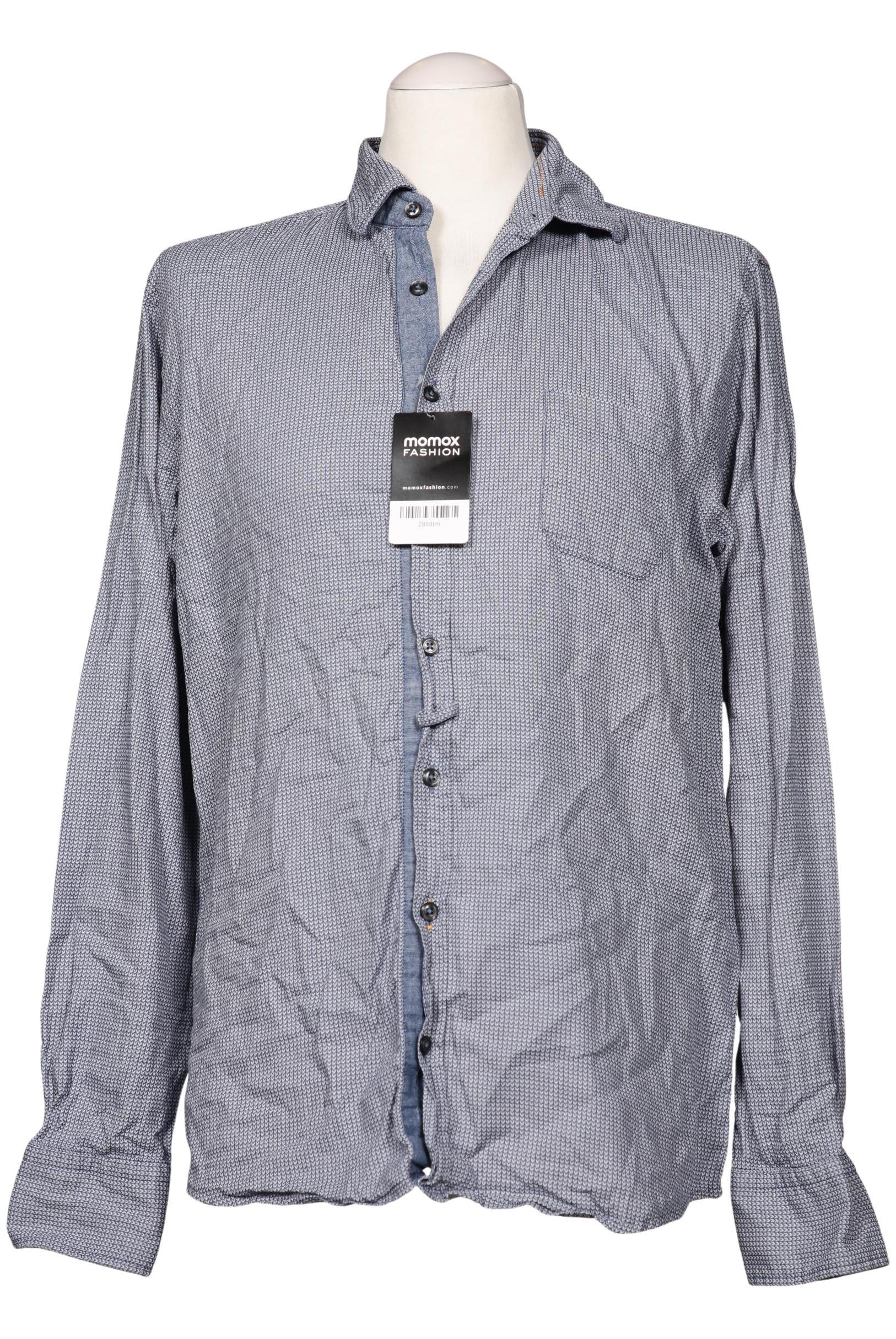 

Boss Orange Herren Hemd, blau, Gr. 52