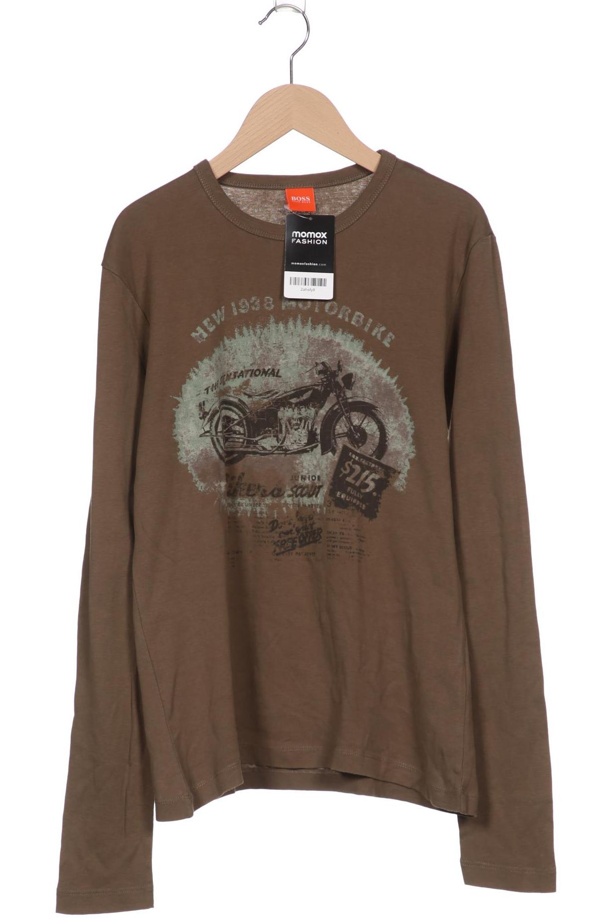 

Boss Orange Herren Langarmshirt, grün