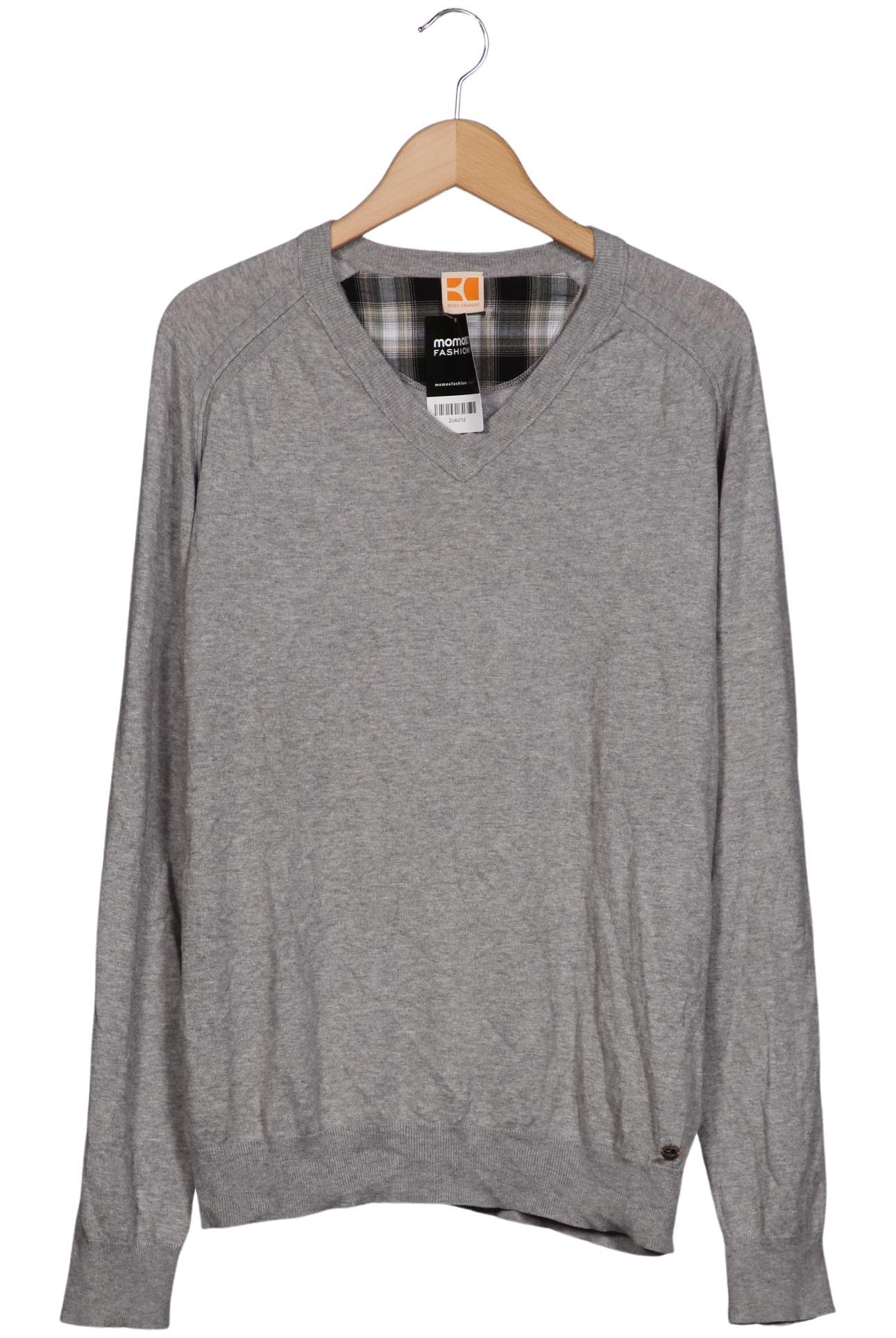 

Boss Orange Herren Pullover, grau, Gr. 52