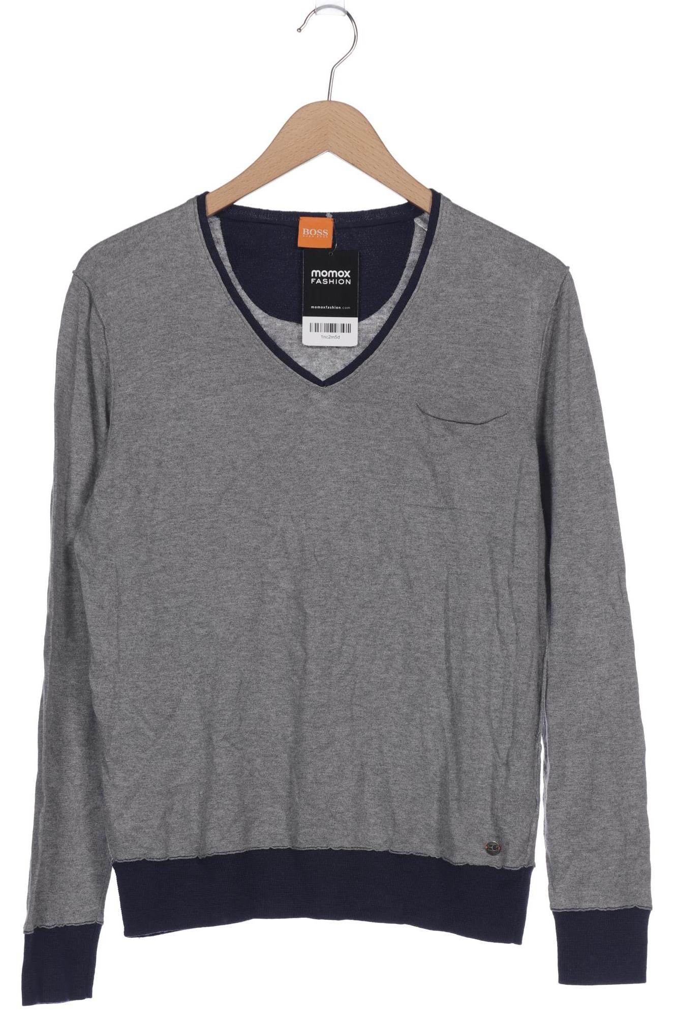 

Boss Orange Herren Pullover, grau, Gr. 52