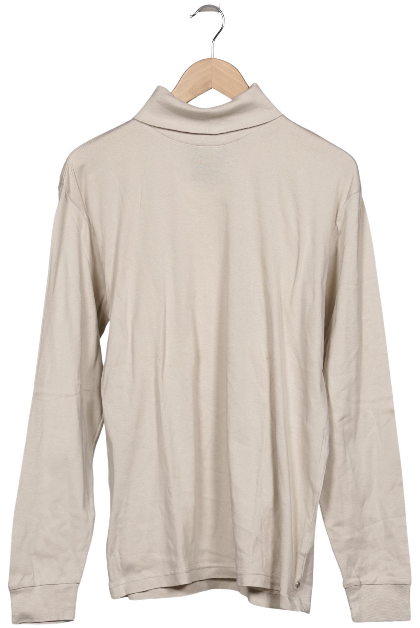 

Boss Orange Herren Langarmshirt, beige, Gr. 54