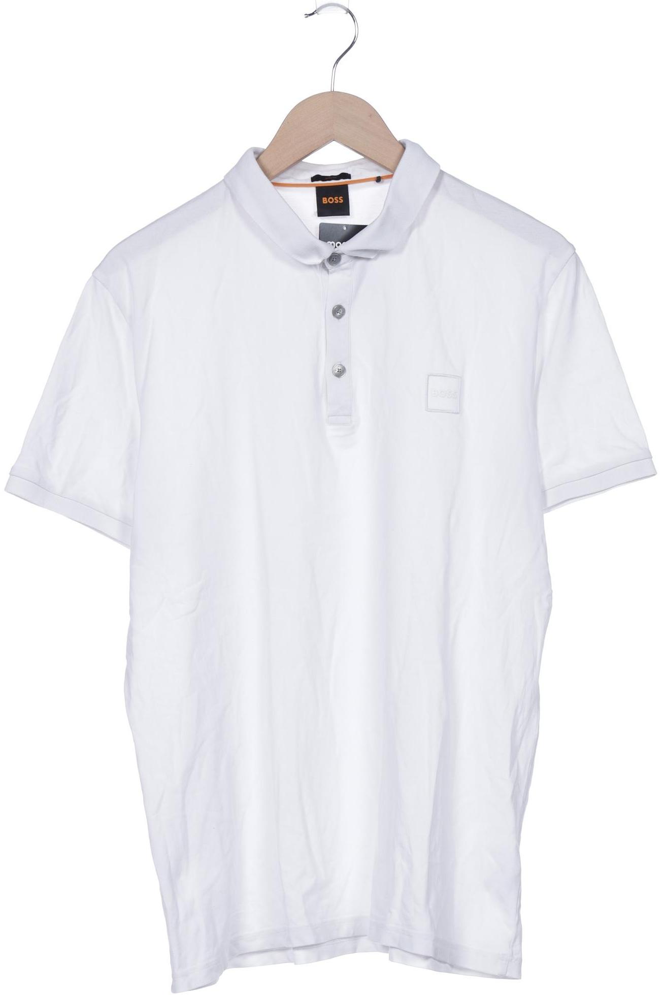 

Boss Orange Herren Poloshirt, weiß, Gr. 56