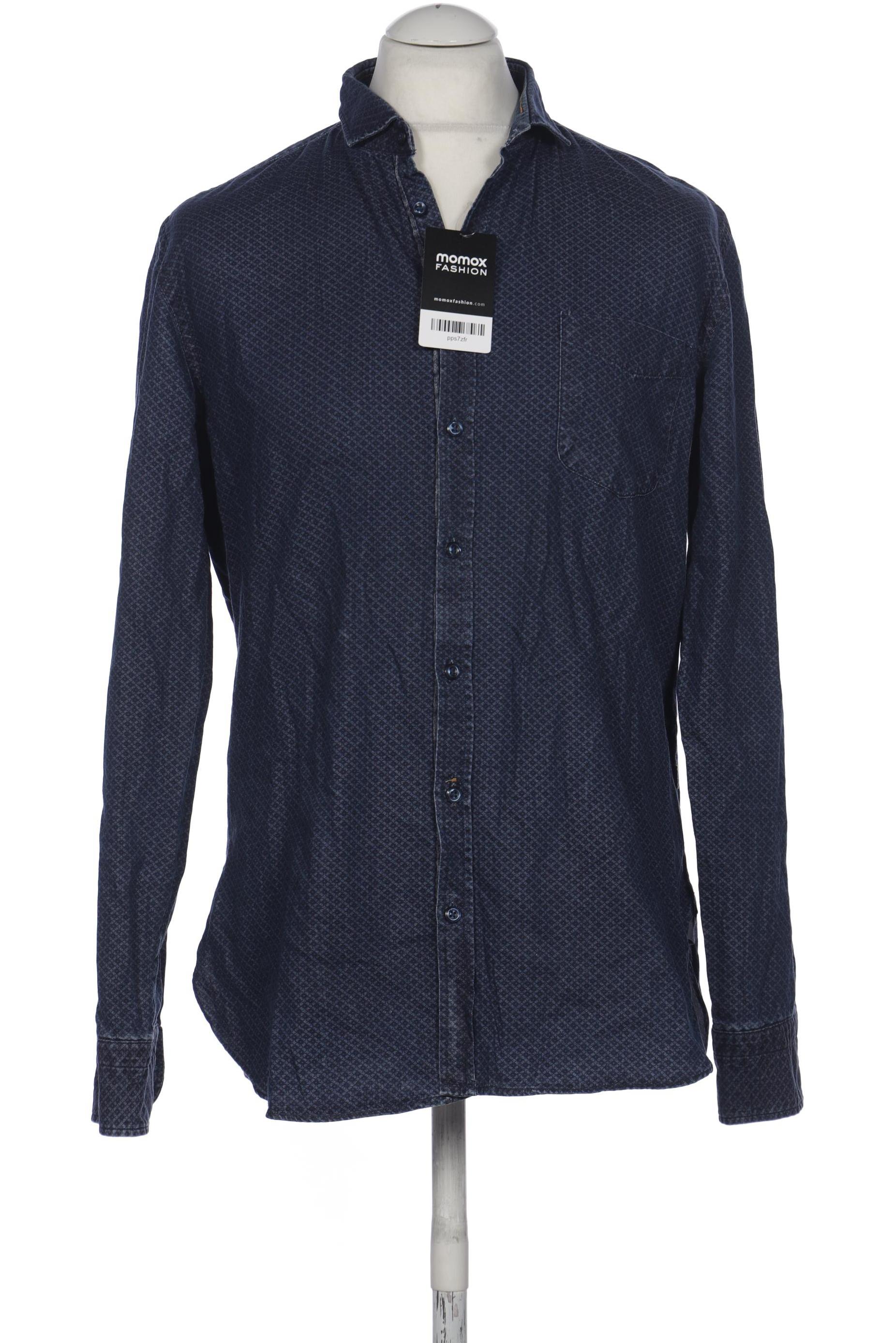 

Boss Orange Herren Hemd, marineblau, Gr. 52