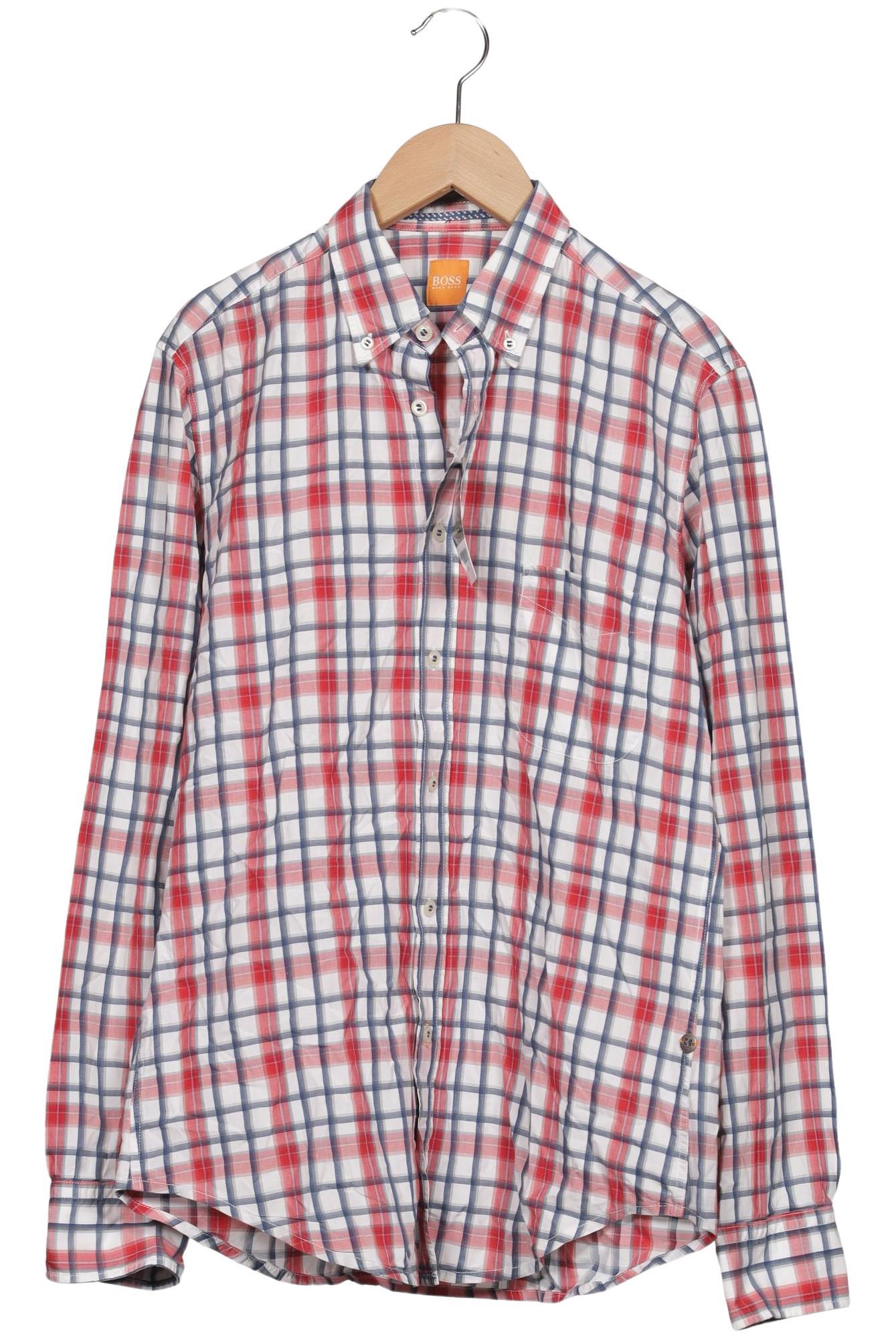 

Boss Orange Herren Hemd, rot, Gr. 48