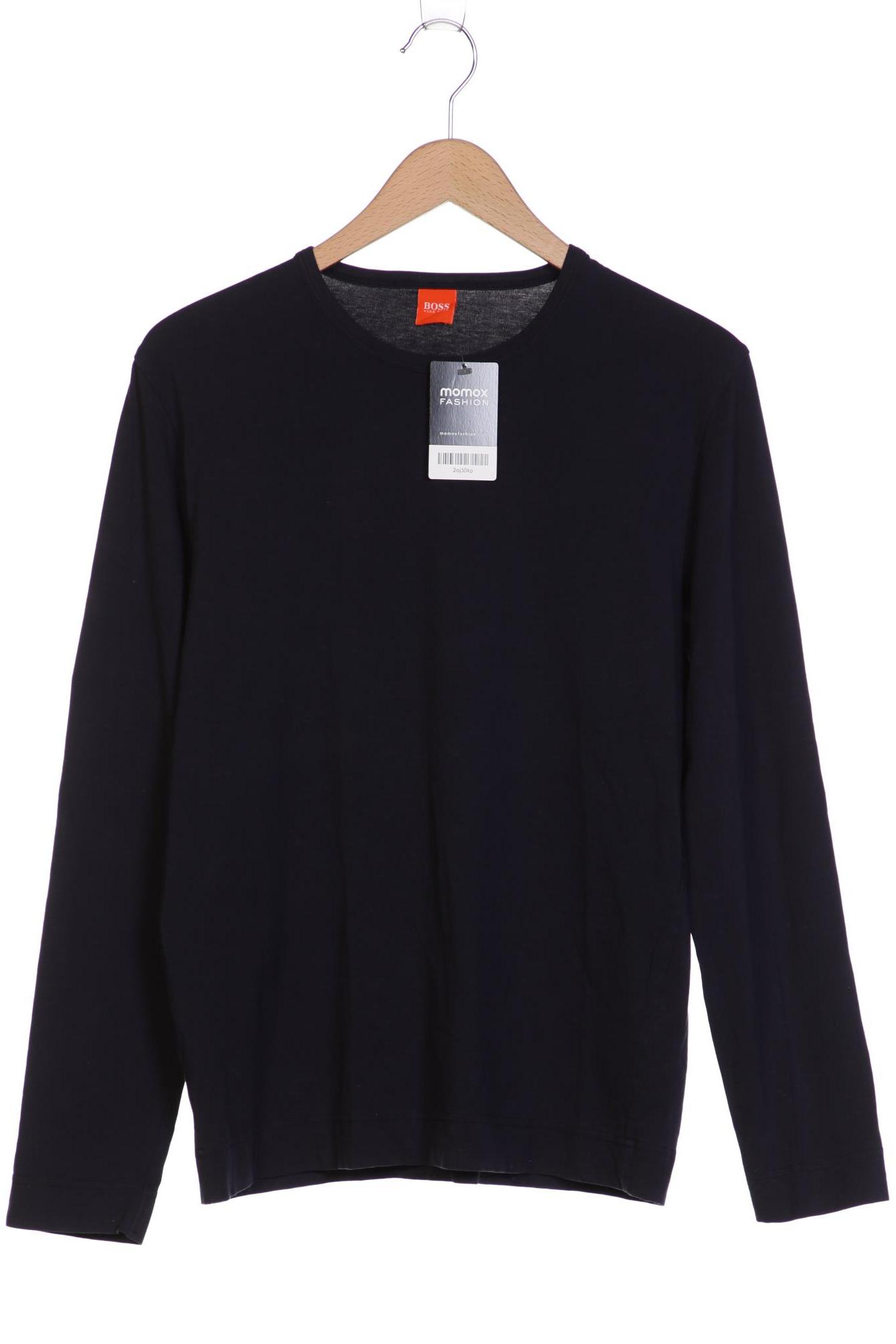 

Boss Orange Herren Langarmshirt, marineblau