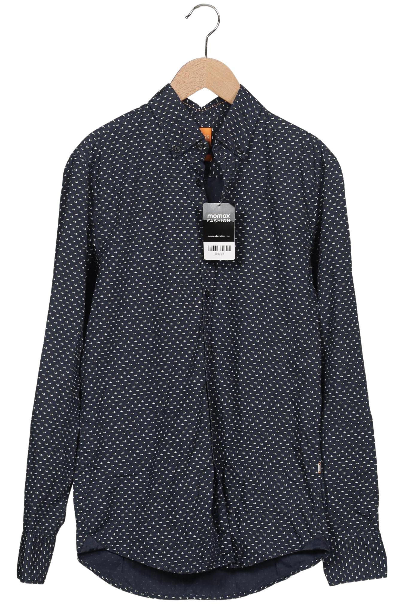 

Boss Orange Herren Hemd, marineblau, Gr. 46