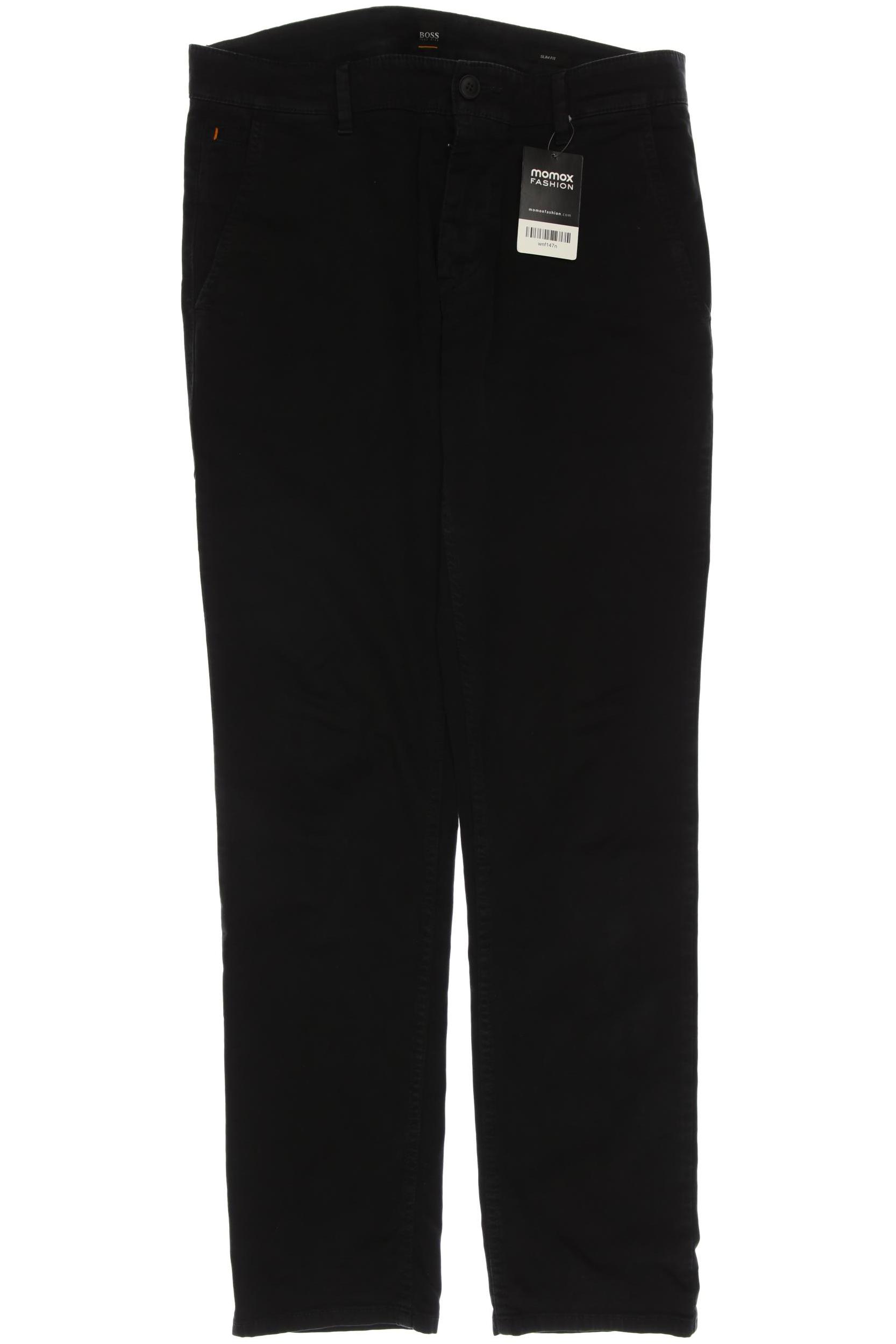 

Boss Orange Herren Stoffhose, schwarz