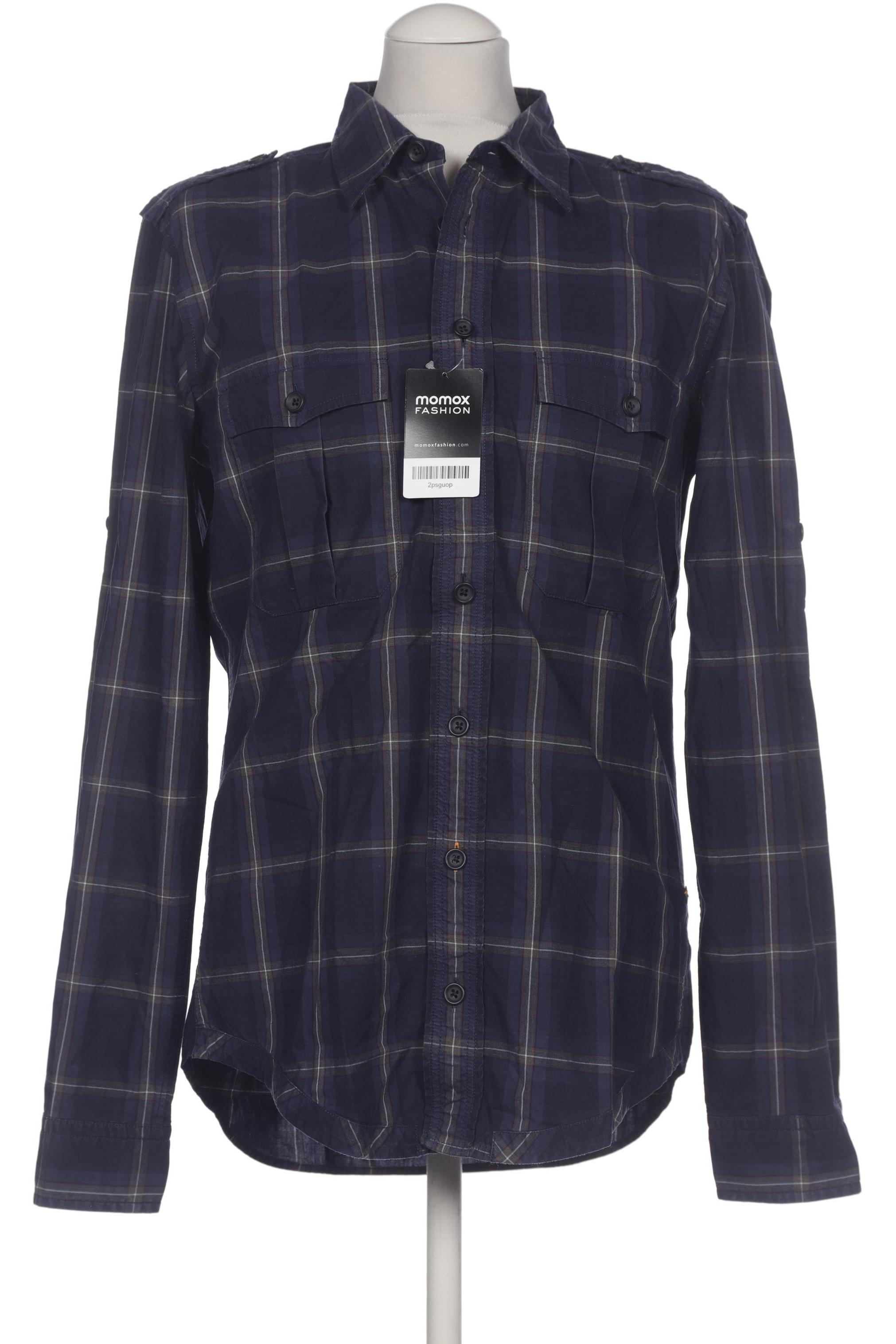 

Boss Orange Herren Hemd, marineblau, Gr. 48