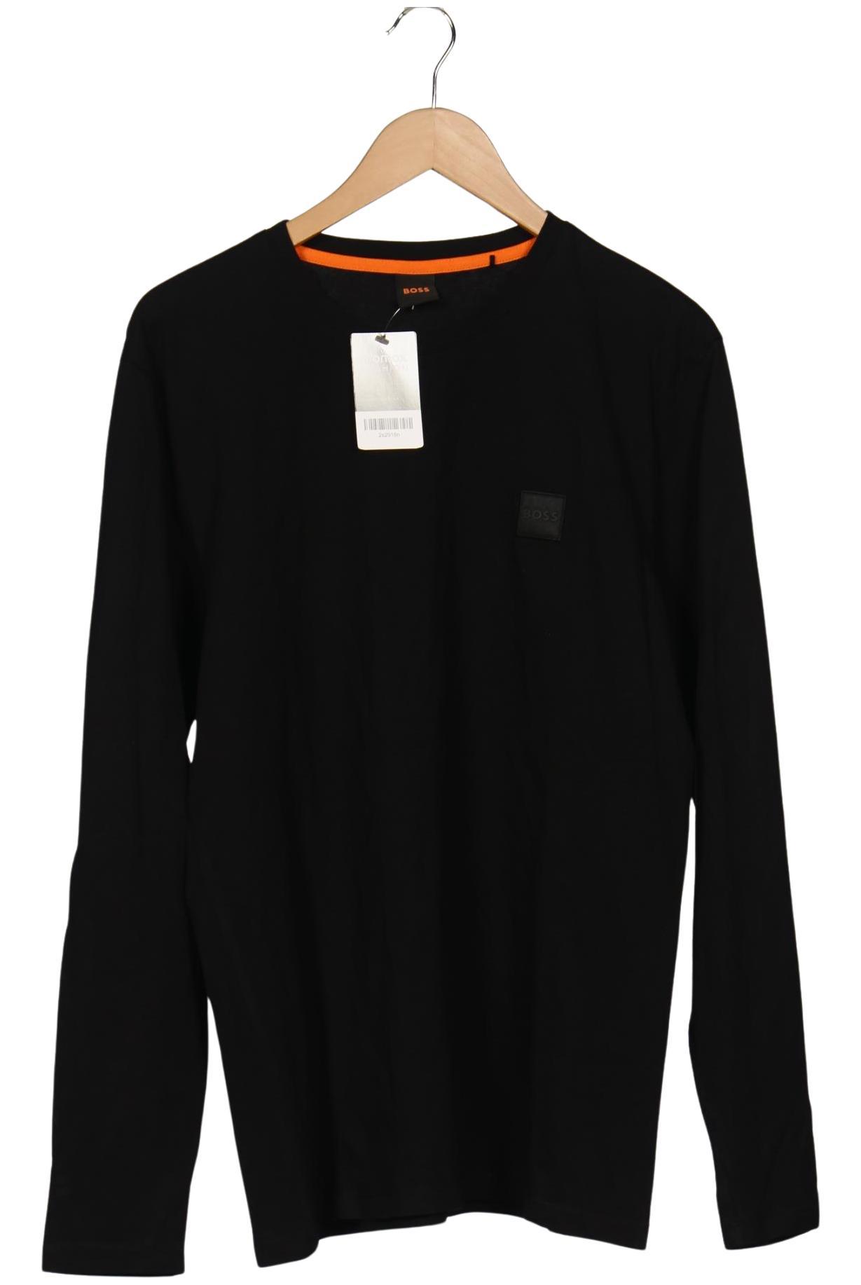 

Boss Orange Herren Langarmshirt, schwarz, Gr. 54