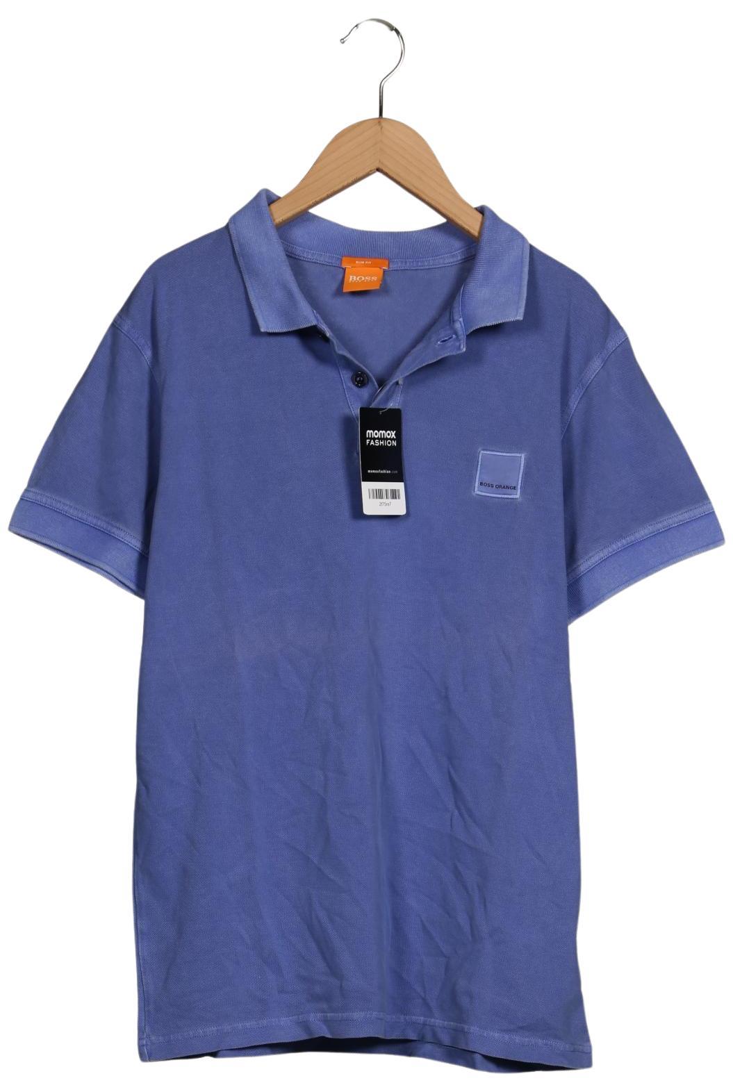 

Boss Orange Herren Poloshirt, blau, Gr. 48